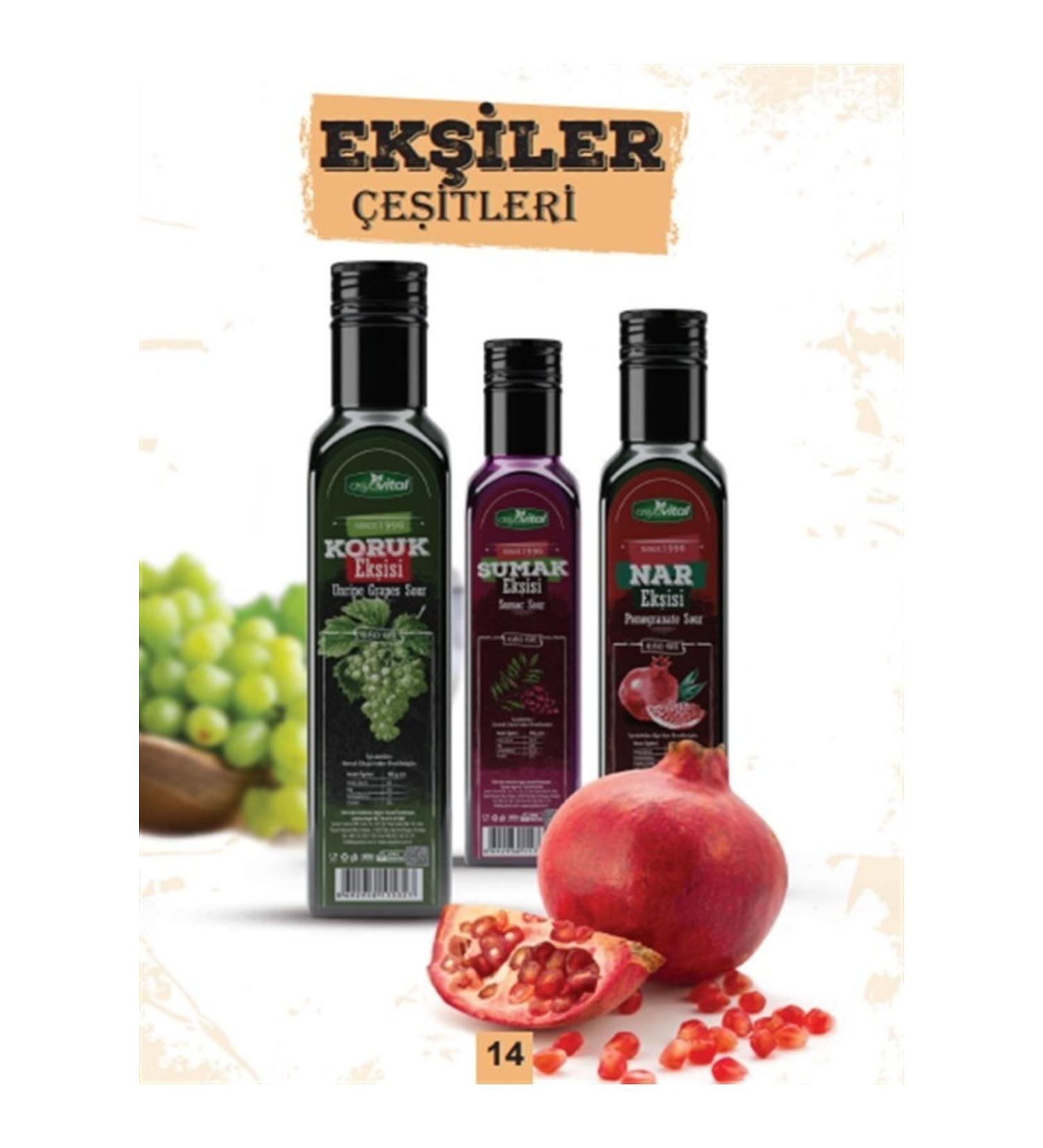 asyavital Asya Vital Sour (Pomegranate Sumac Grapefruit Sour 3*680 Gr.)