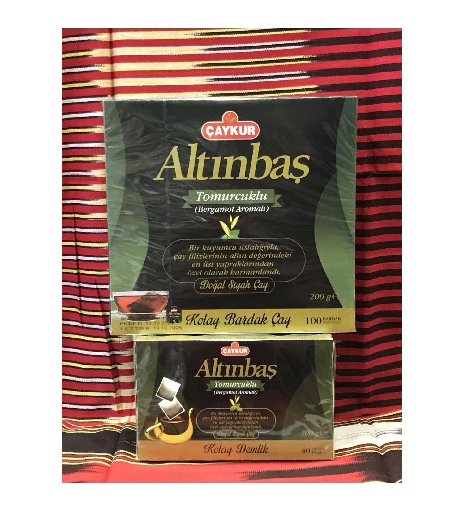 aykur Alt nba bergomat flavored teapot bag (200g) and filter tea bag (200g)