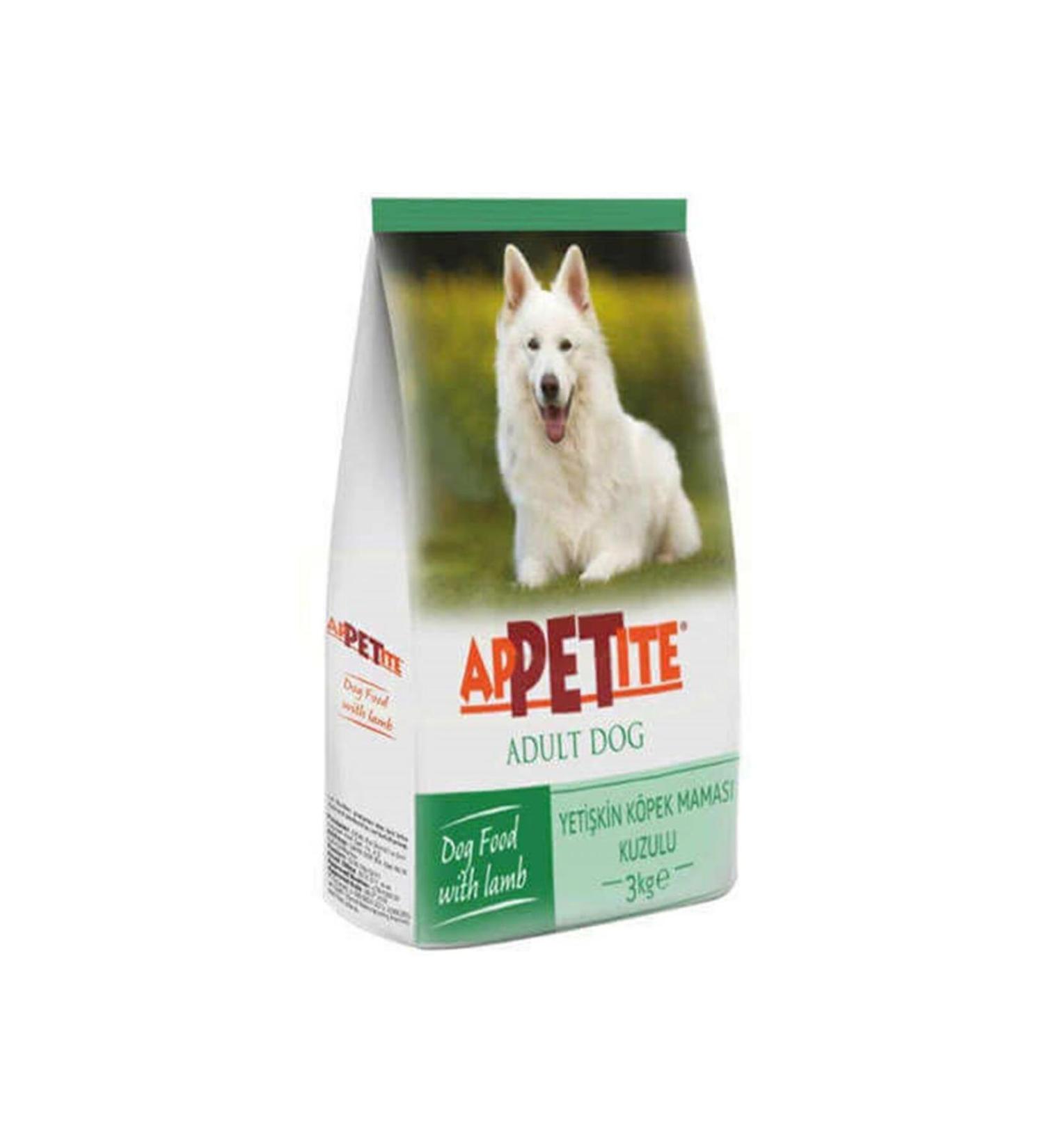 Appetite Adult Lamb Dog Food 3 Kg