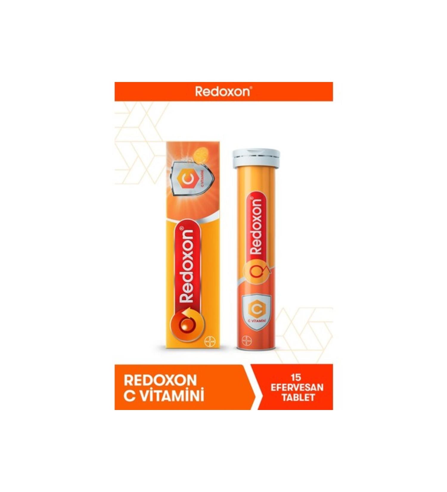 Redoxon Redn Vitamin C 1000 Mg Effervescent 15 Tablets - Buy Online on GoSupps.com