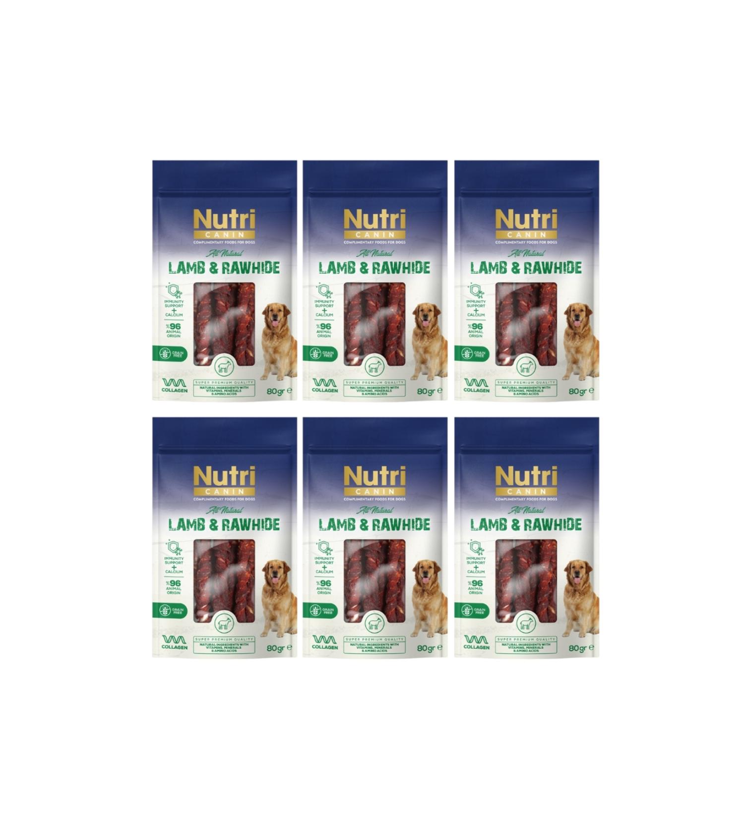 Nutri Canin NC Rawhide Snack Lamb 80gr