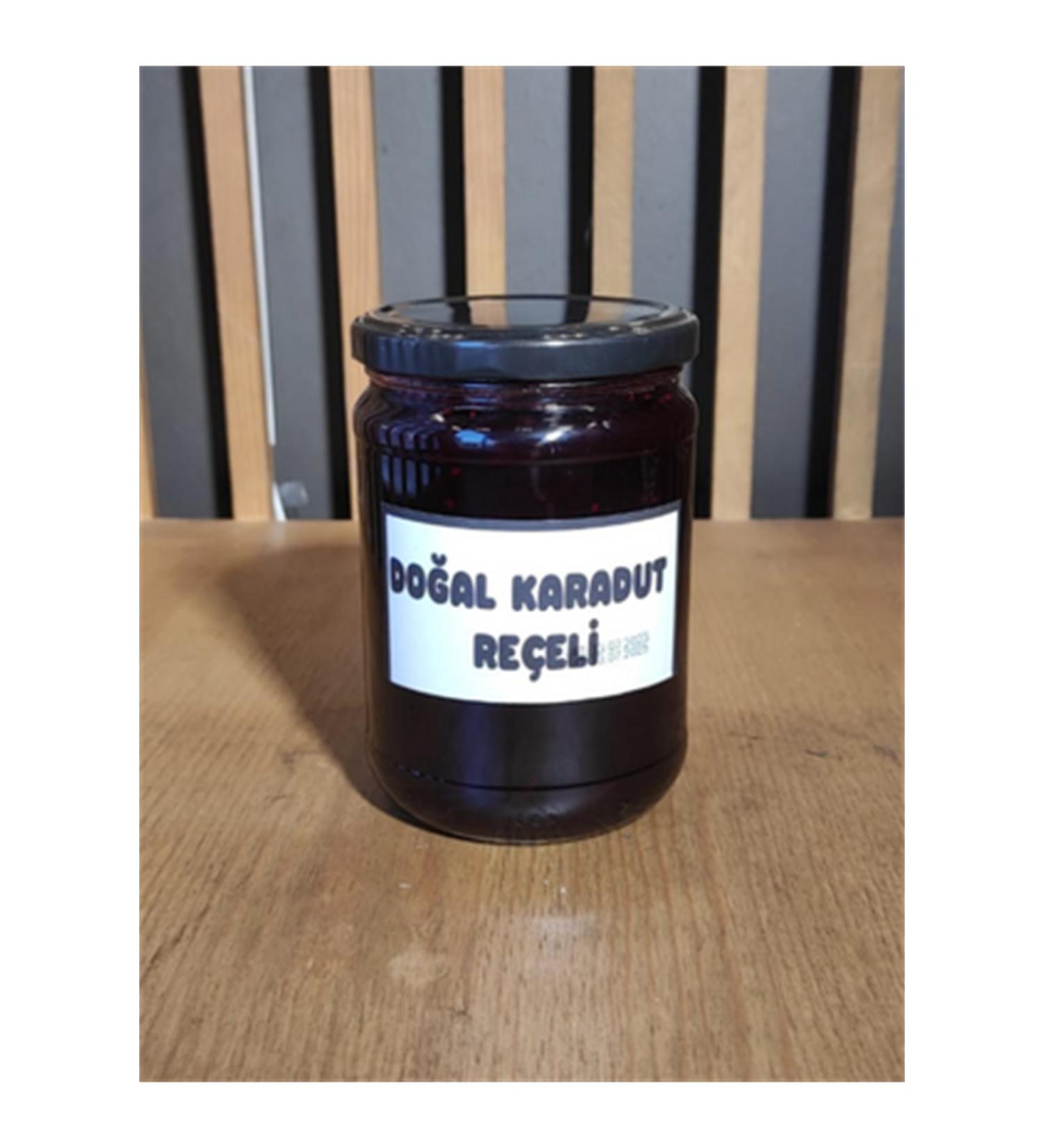 keteci Natural Black Mulberry Jam (650 Gr)