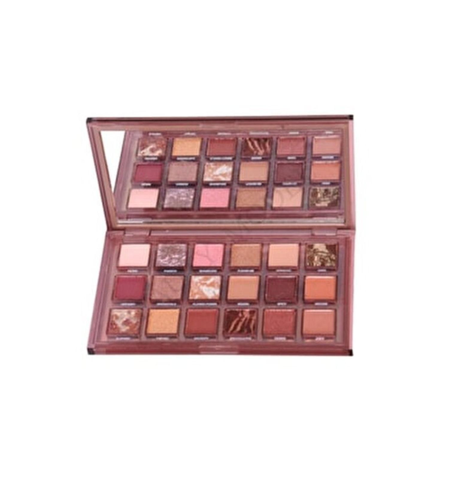 MST COSMETIC 18-Piece Mirrored Eyeshadow Palette Fr7383