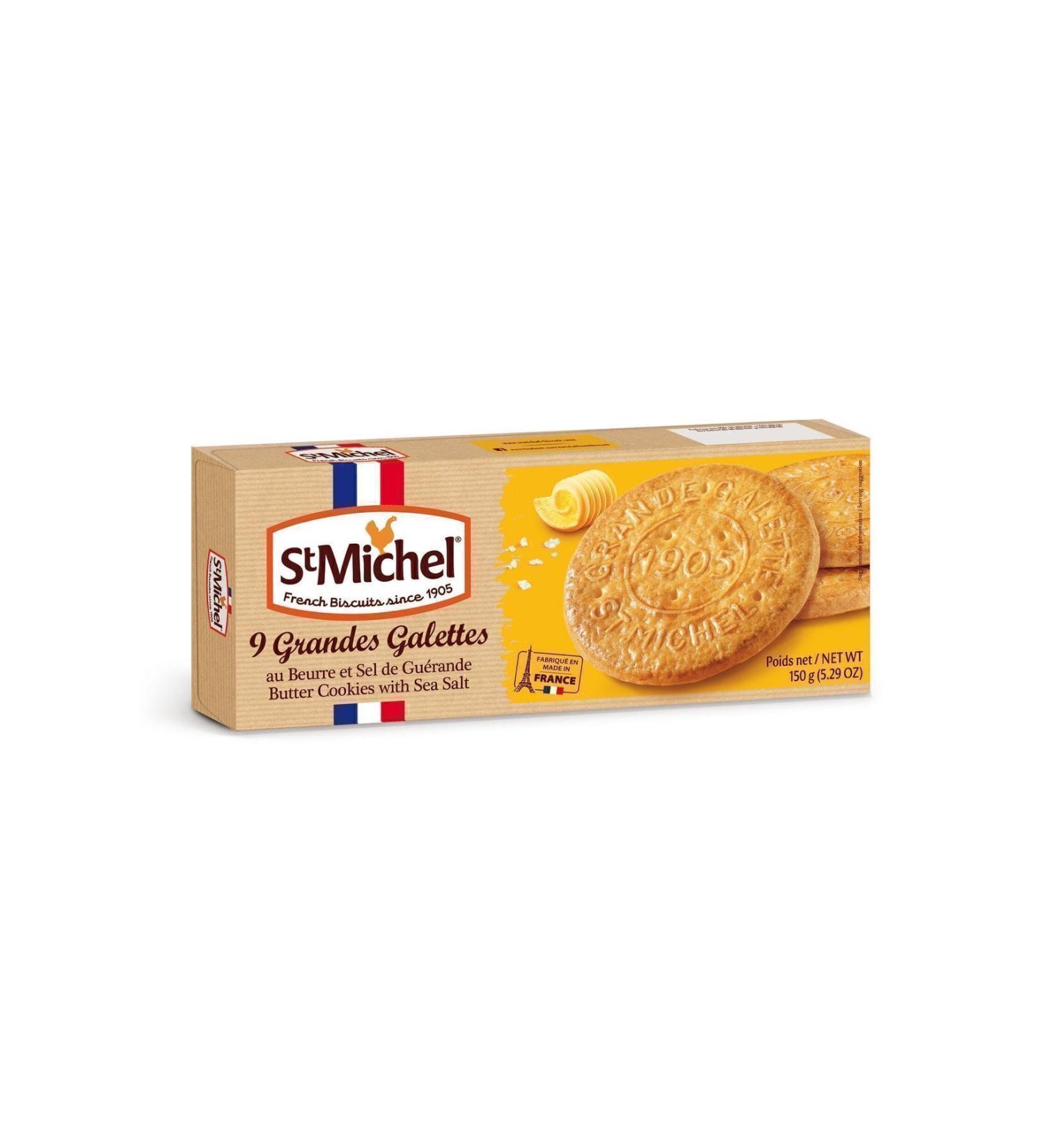 St Michel Buttered Sea Salt Biscuits 150 Gr