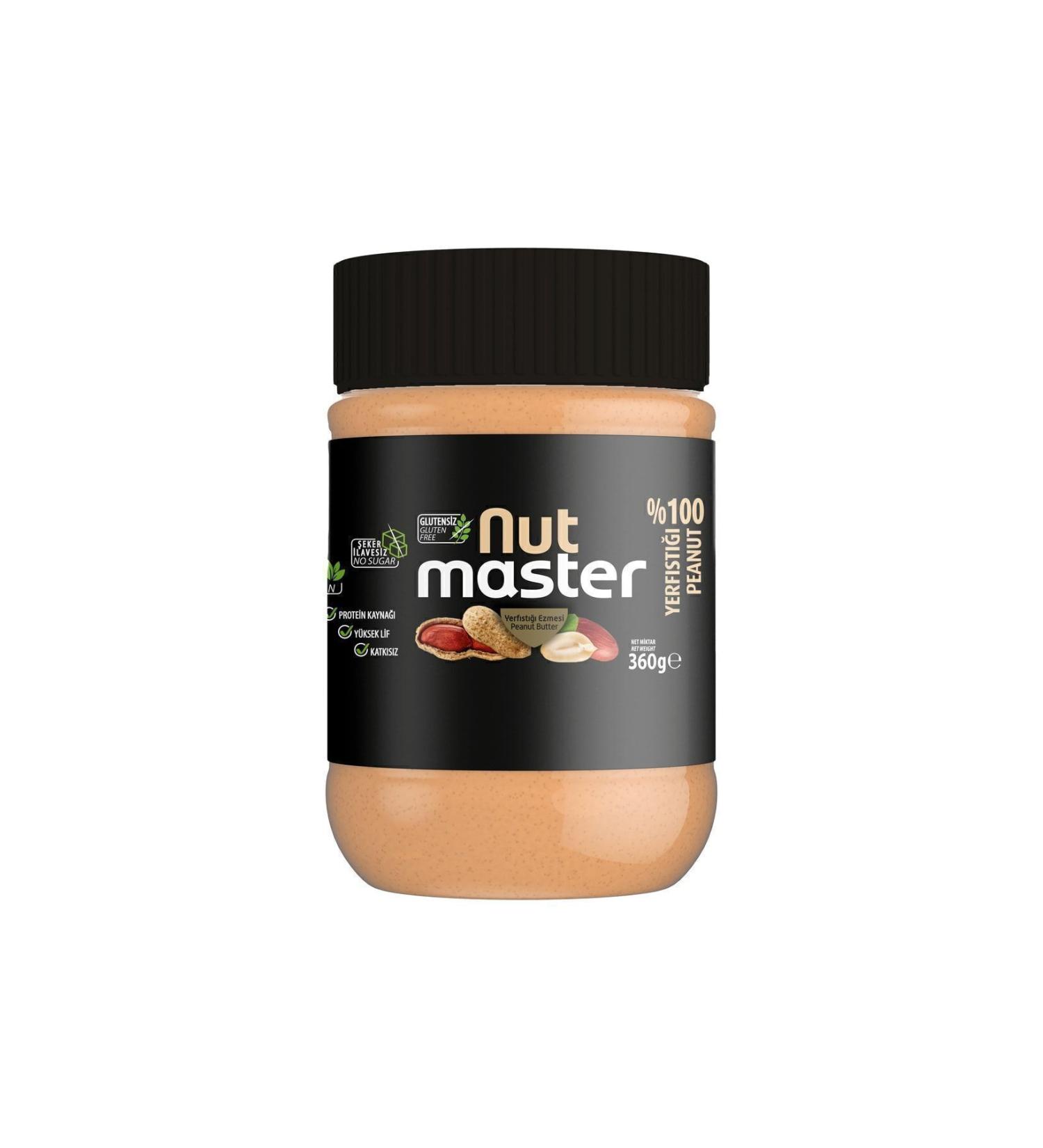 Nut Master Peanut Butter 360 gr 0