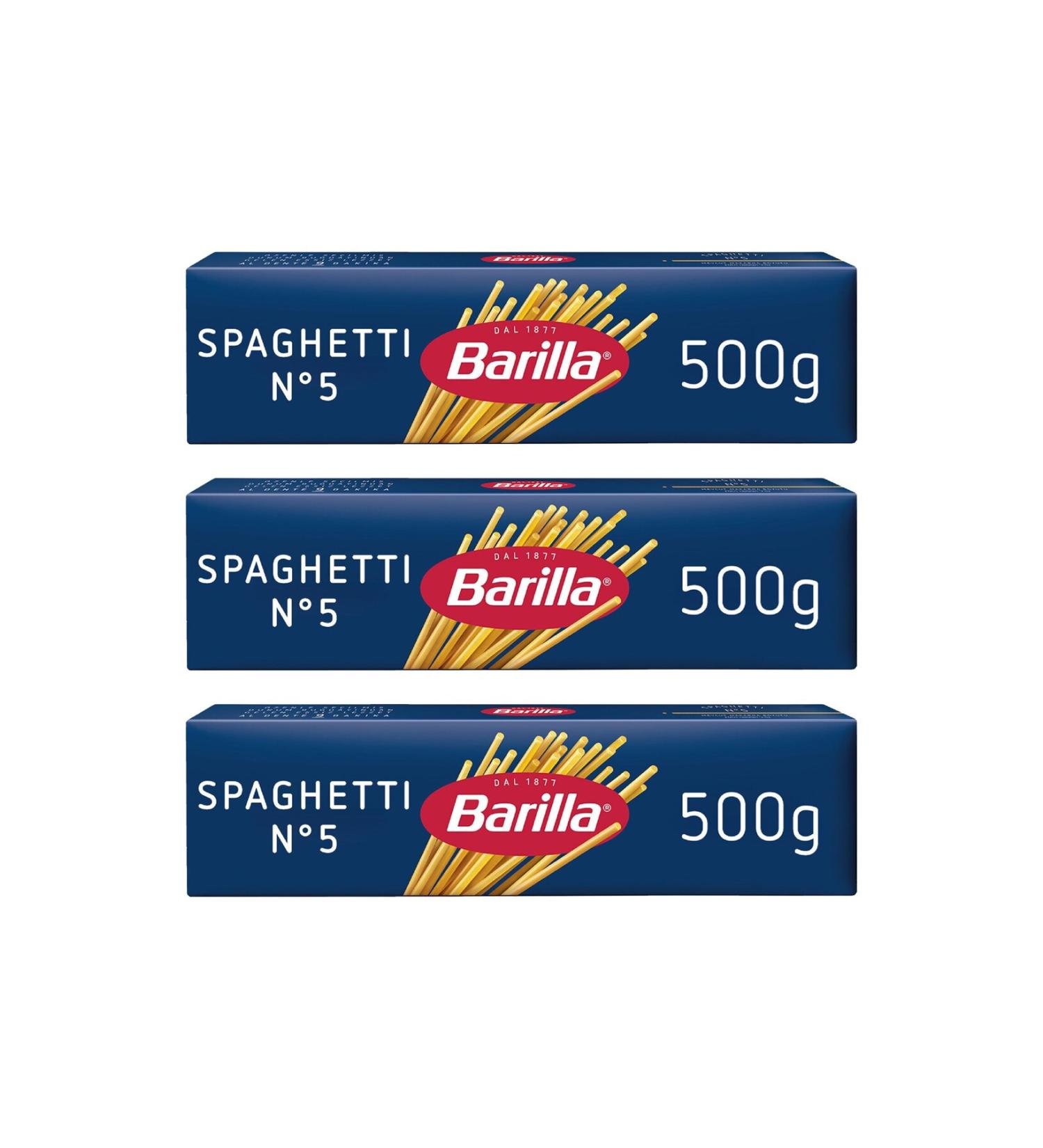 Barilla Spaghetti No.5 500 GX 3 Pieces