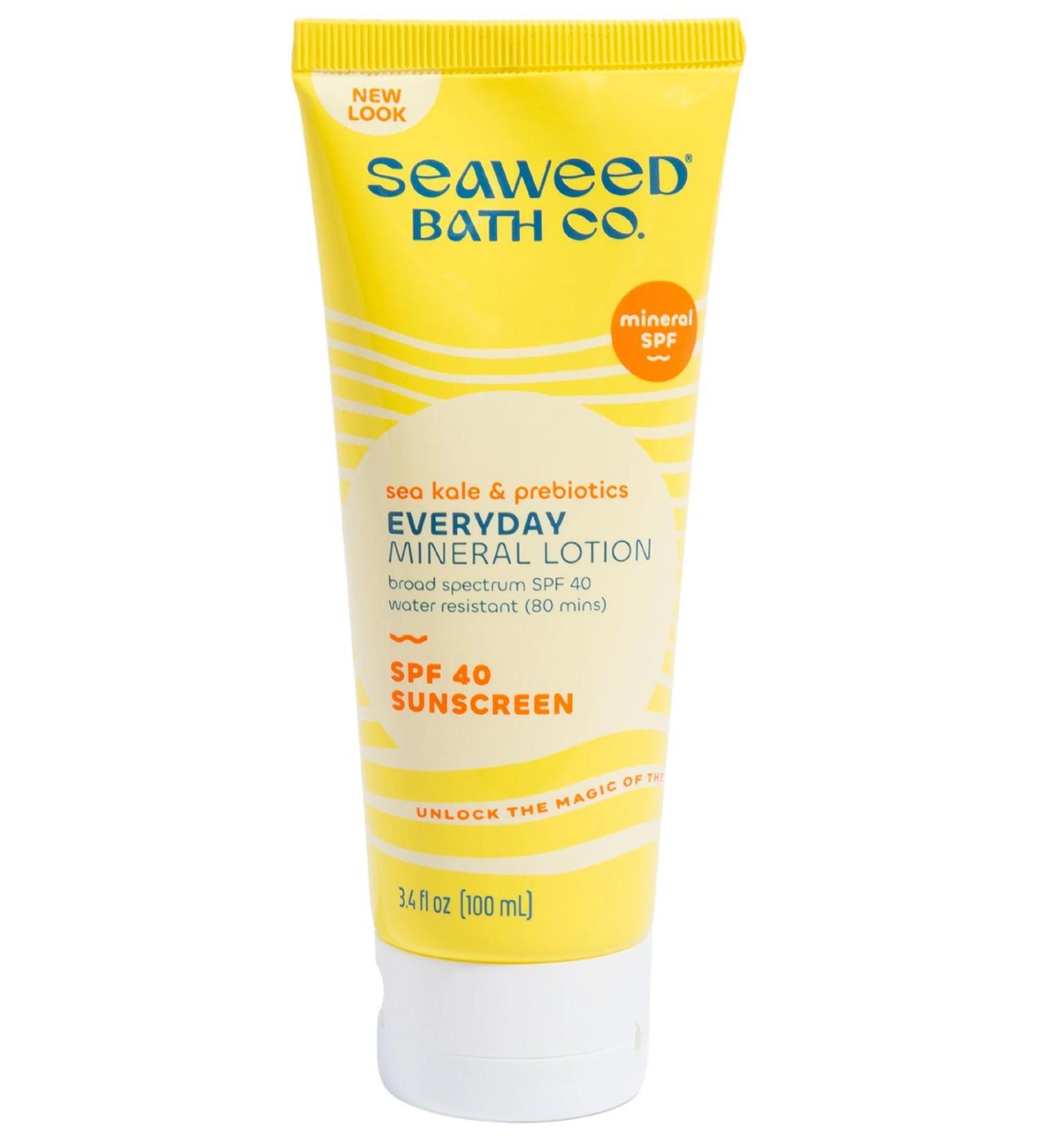 Seaweed Bath Co SPF40 Everyday Mineral Sunscreen 100ML