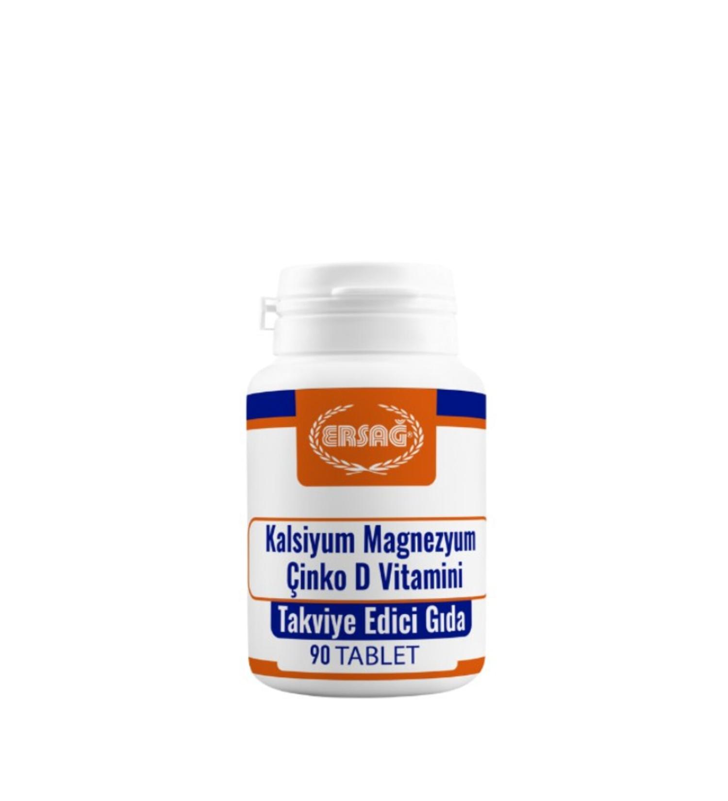 Ersa ERSA CALCIUM MAGNESIUM ZINC VITAMIN D