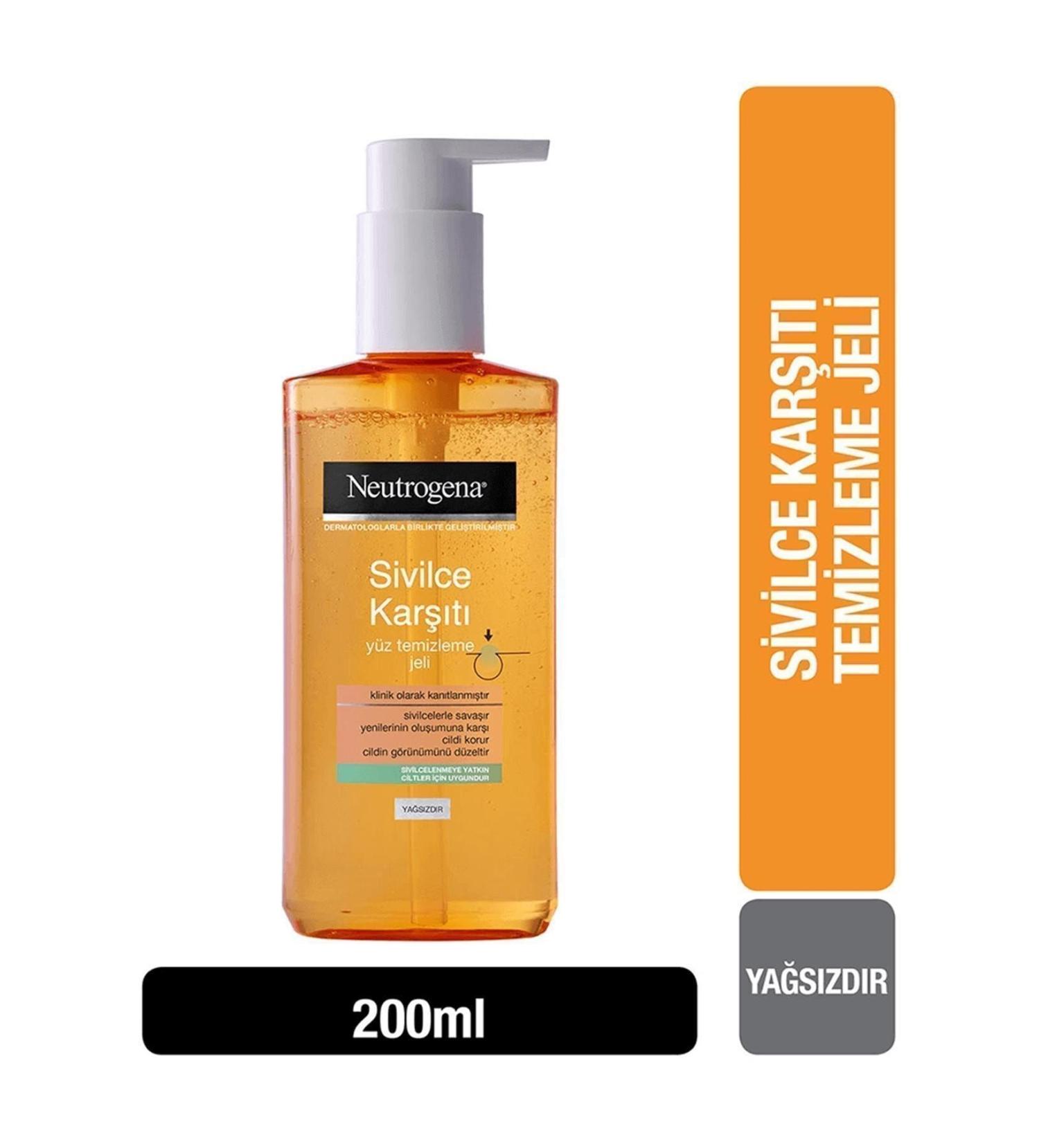 Neutrogena Anti-Acne Oil-Free Facial Cleansing Gel 200 ml