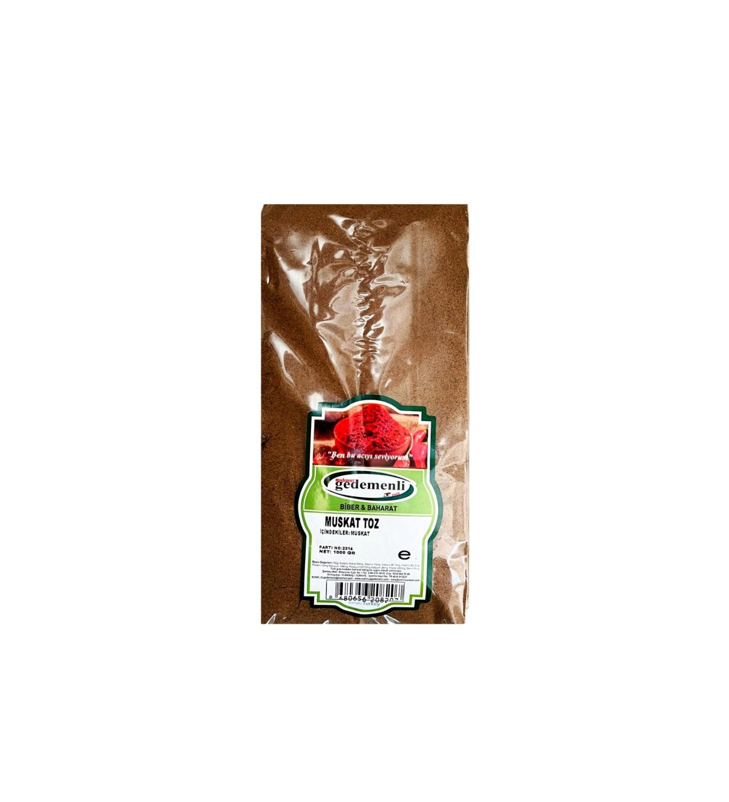 GEDEMENLI NUTMEG POWDER 1000 GR