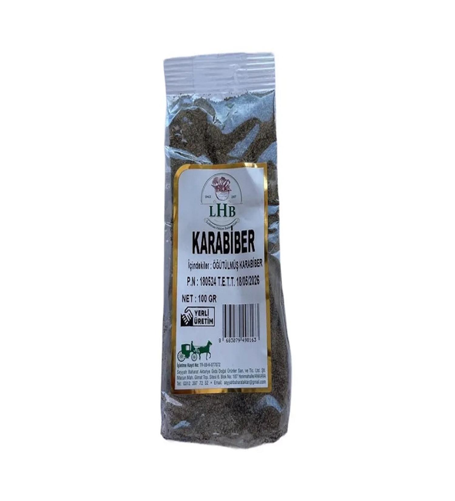 Lokman Doctor Spice Black Pepper 100 Gr