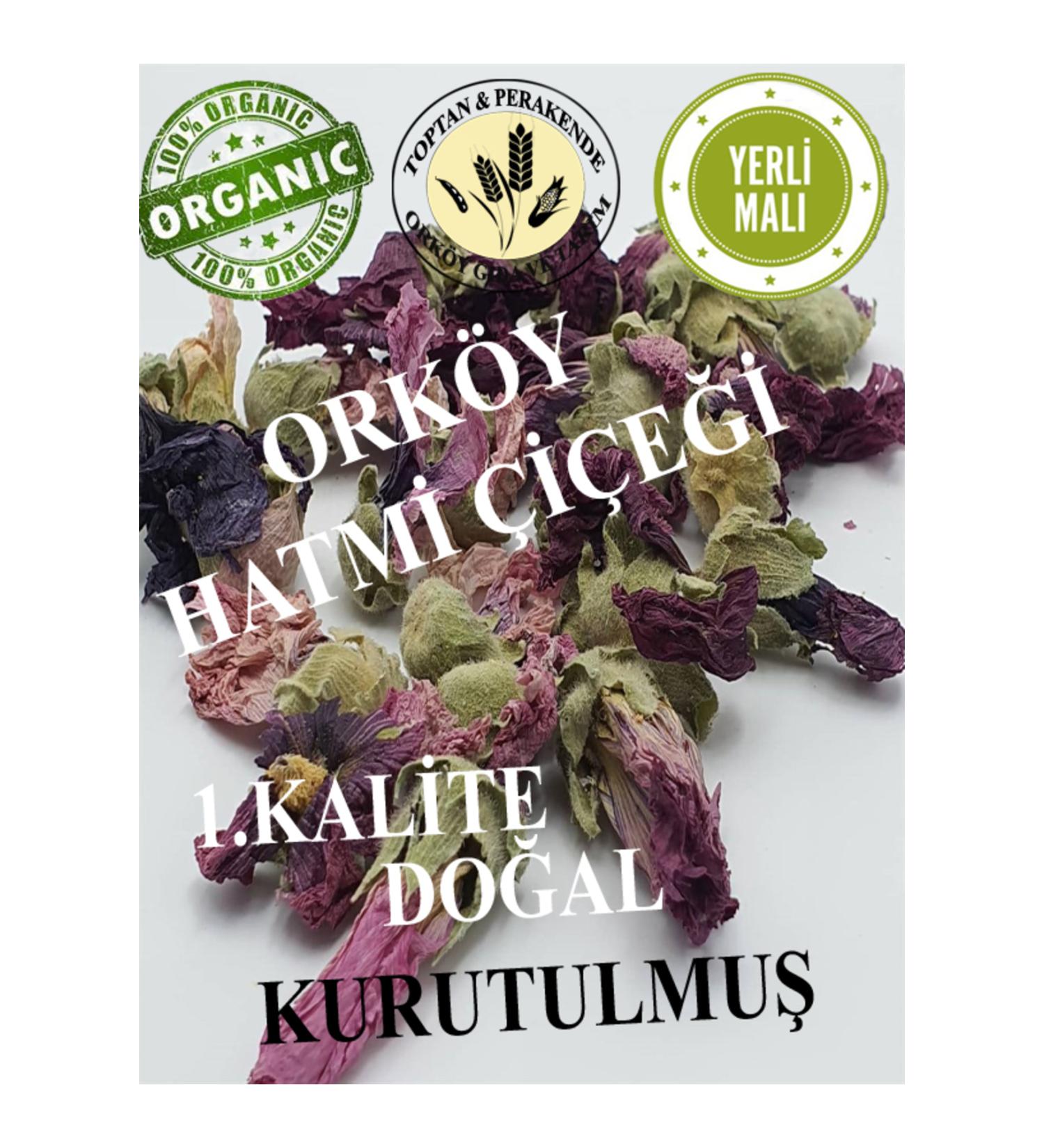 Orkoy Natural Dried Organic Marshmallow Flower 500gr