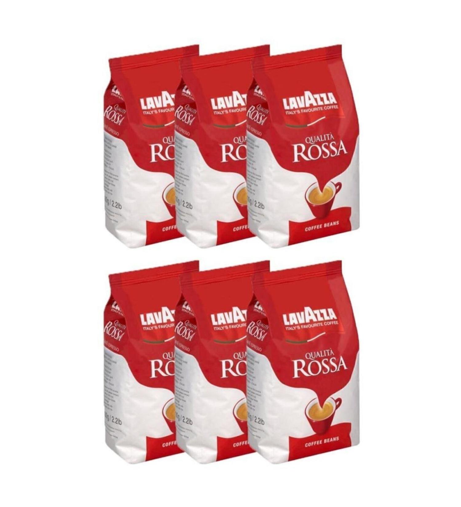LavAzza Qualita Rossa Coffee Beans 6 Pieces 6 Kg