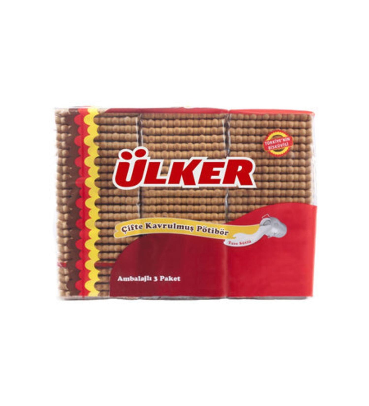 Ulker Petit Beurre Biscuits Double Roasted 450 G 6 * Pieces