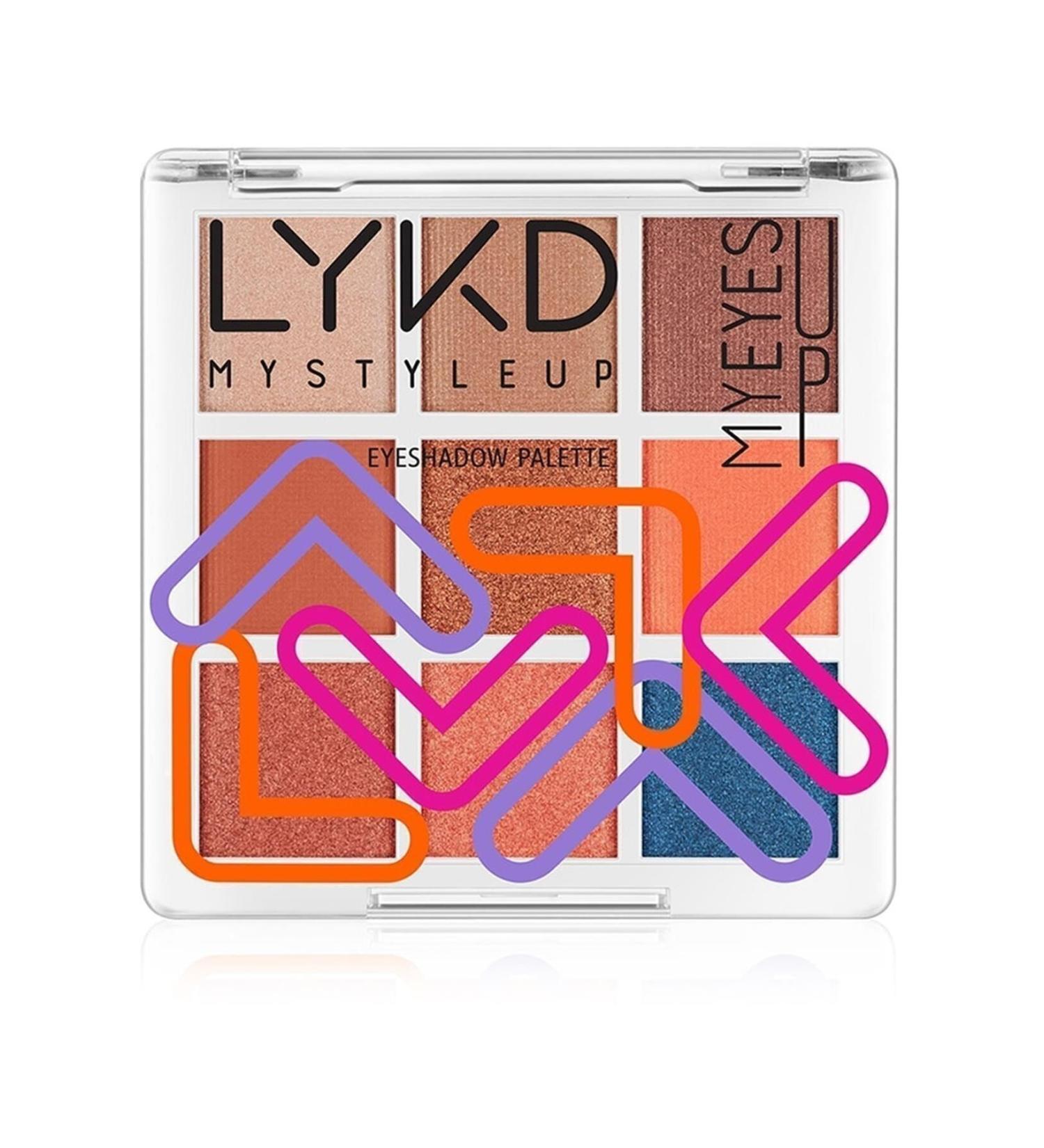lykd 9-pack Eyeshadow Palette 250 Sunset Glow