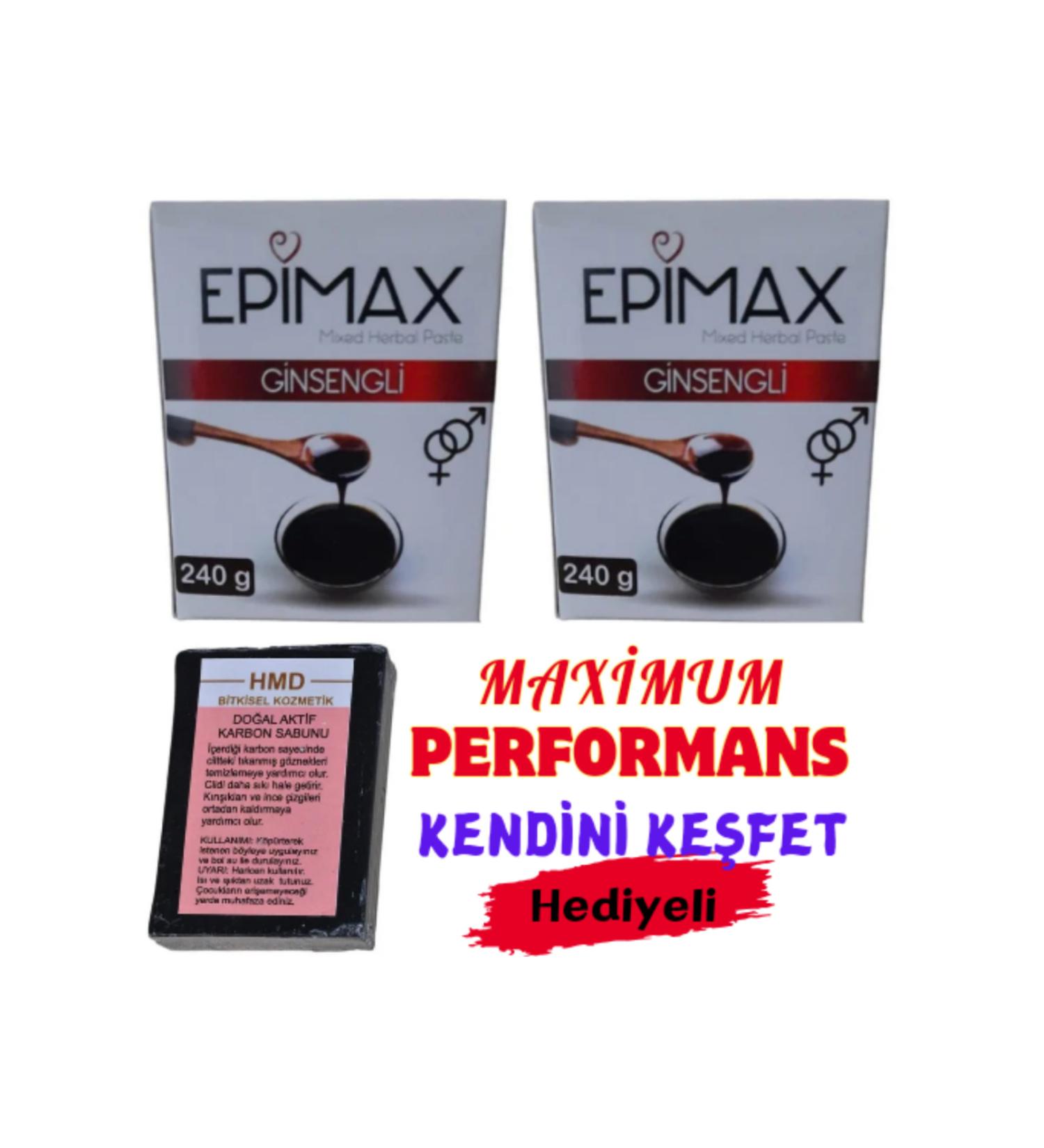 Epimax Ginseng Herbal Mix Paste 240 Gr X 2 AD. (PERFORMANCE STRENGTH POWER ENERGY INCREASER) - Buy Online on GoSupps.com