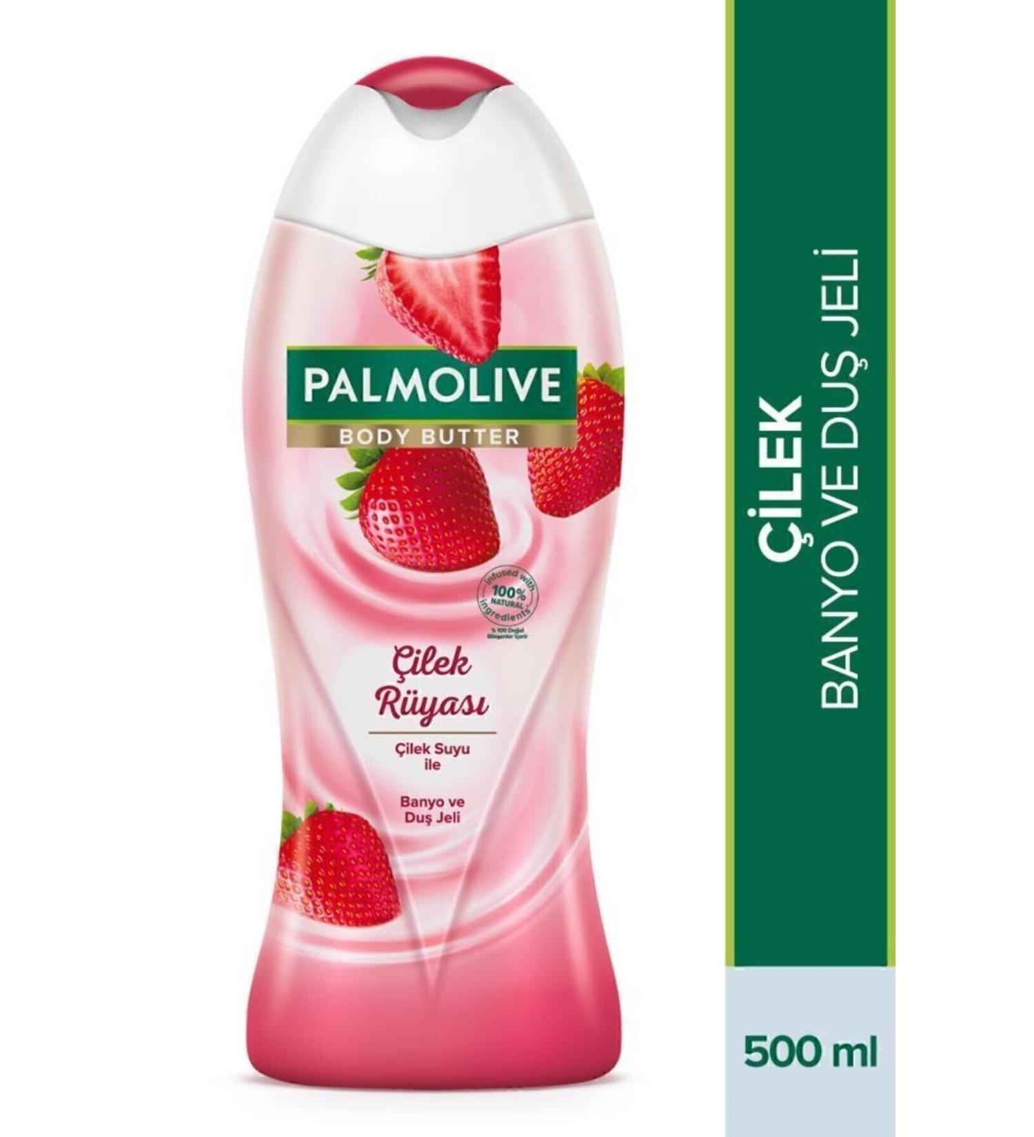 Palmolive Body Butter Strawberry Dream Bath and Shower Gel 500 ml