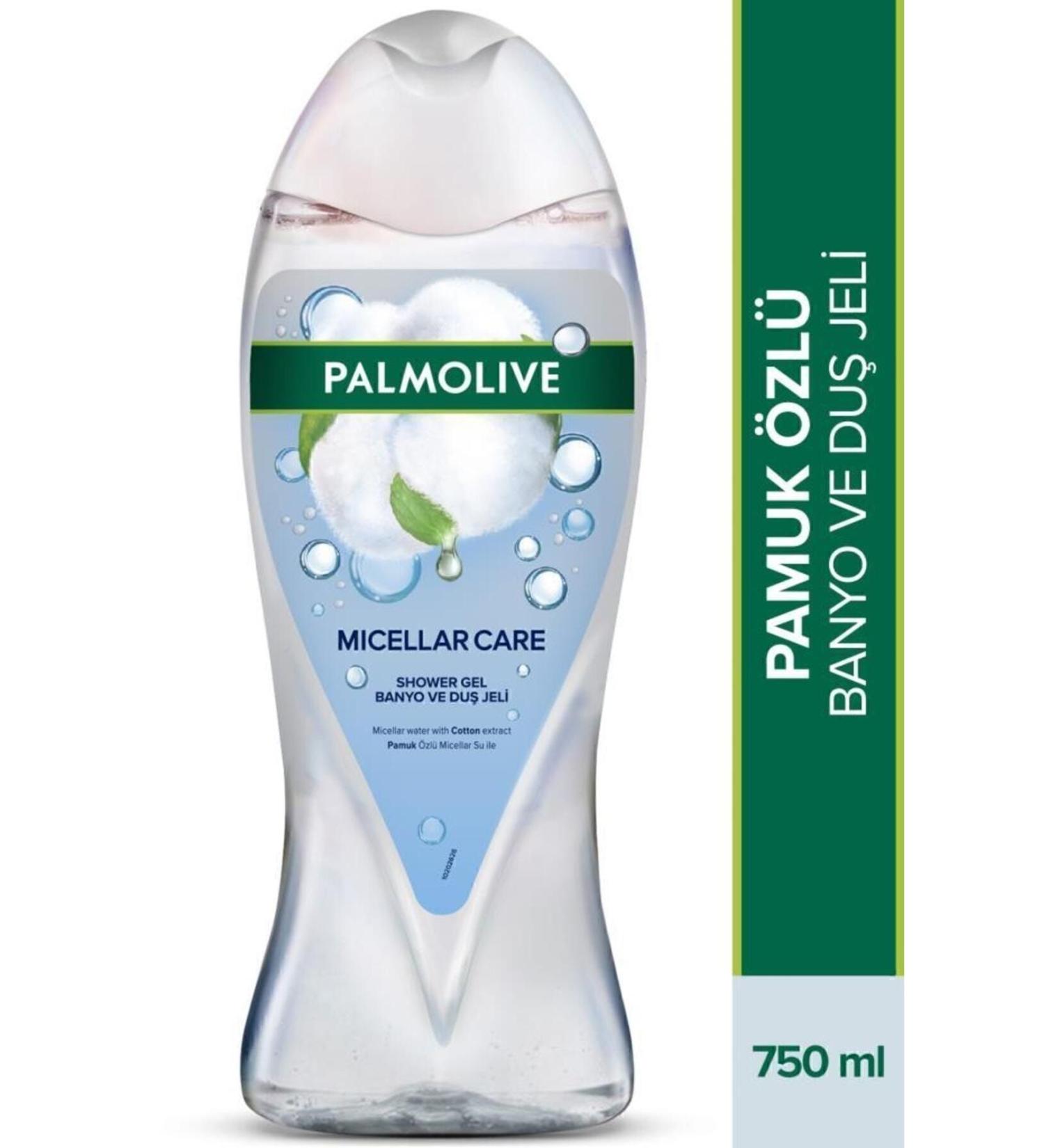 Palmolive Micellar Care Bath and Shower Gel with Cotton Essence Micellar Water 750 ml - Buy Online on GoSupps.com
