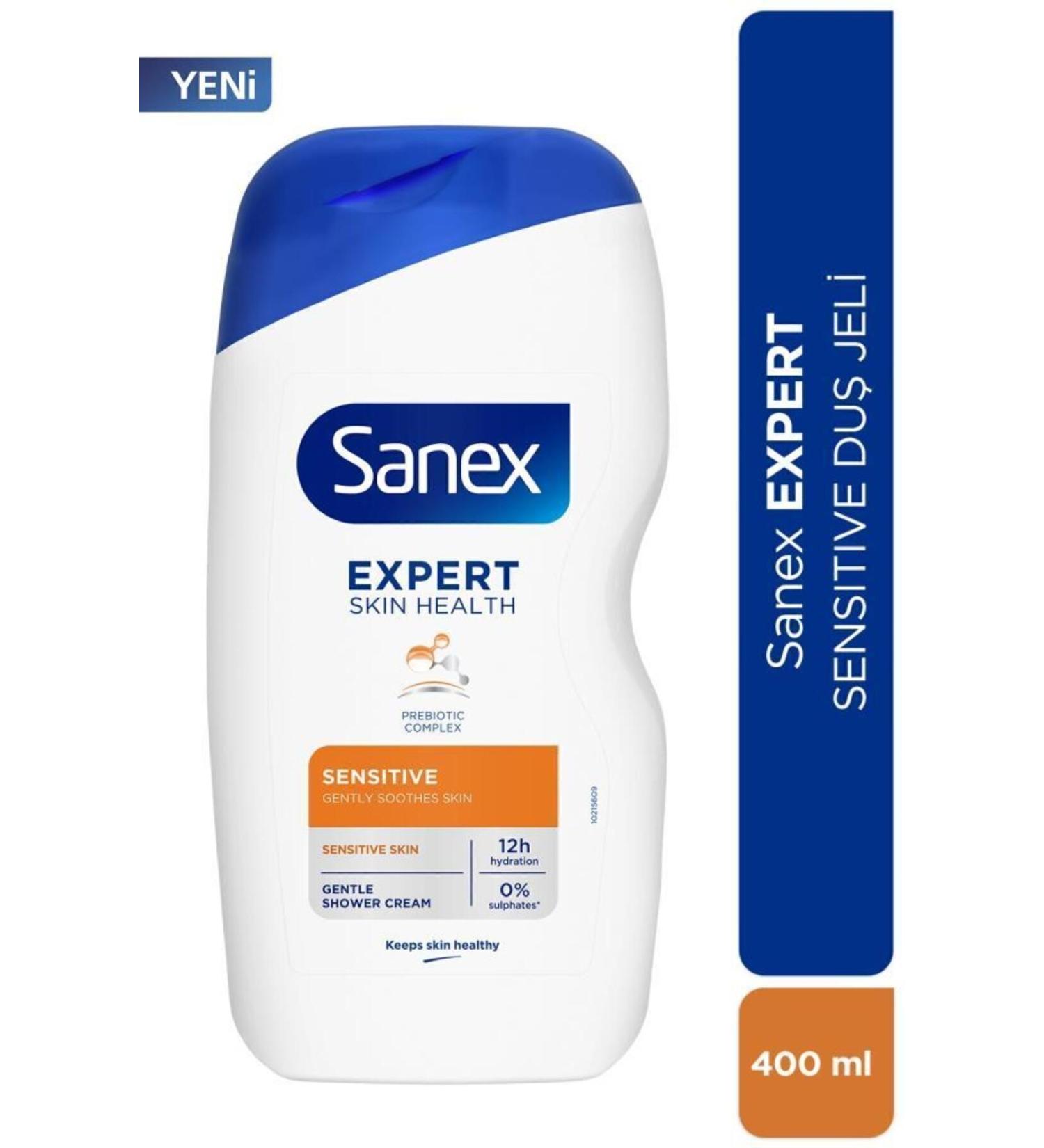 Sanex Expert Sensitive 400 ml Shower Gel for Sensitive Skin - Buy Online on GoSupps.com