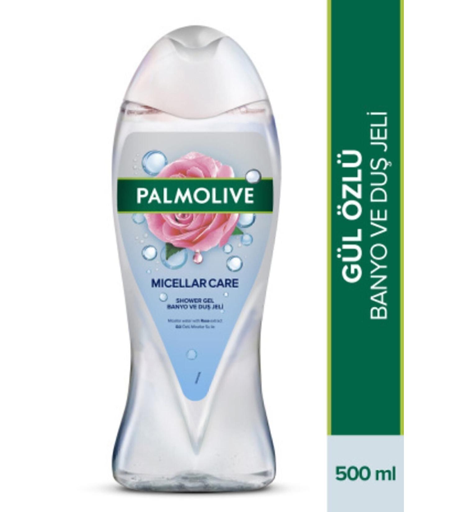 Palmolive Micellar Care Rose Essence Micellar Water Bath and Shower Gel 500 ml - Buy Online on GoSupps.com
