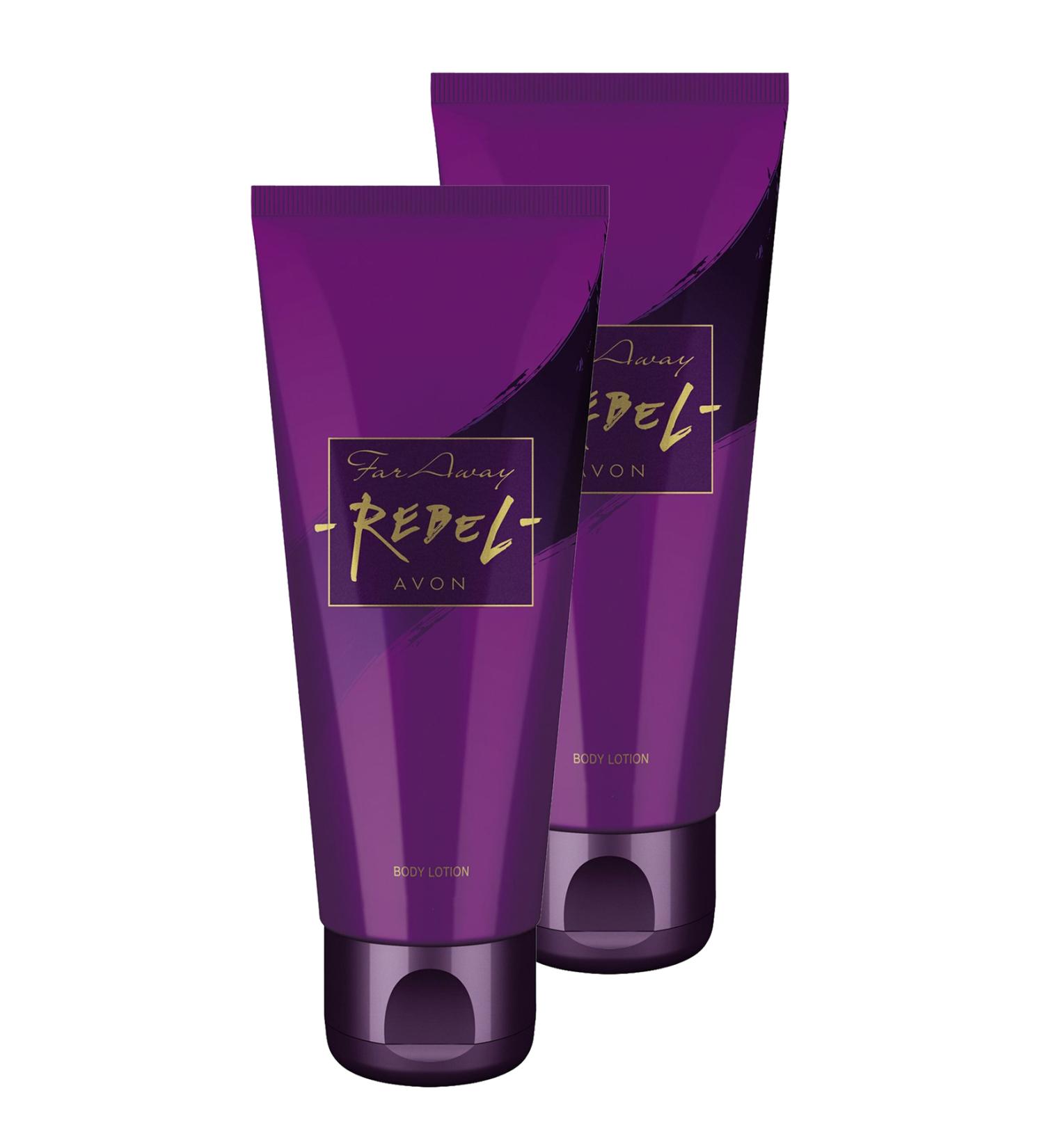 Avon Far Away Rebel Body Lotion 125 Ml. Set of Two - Buy Online on GoSupps.com