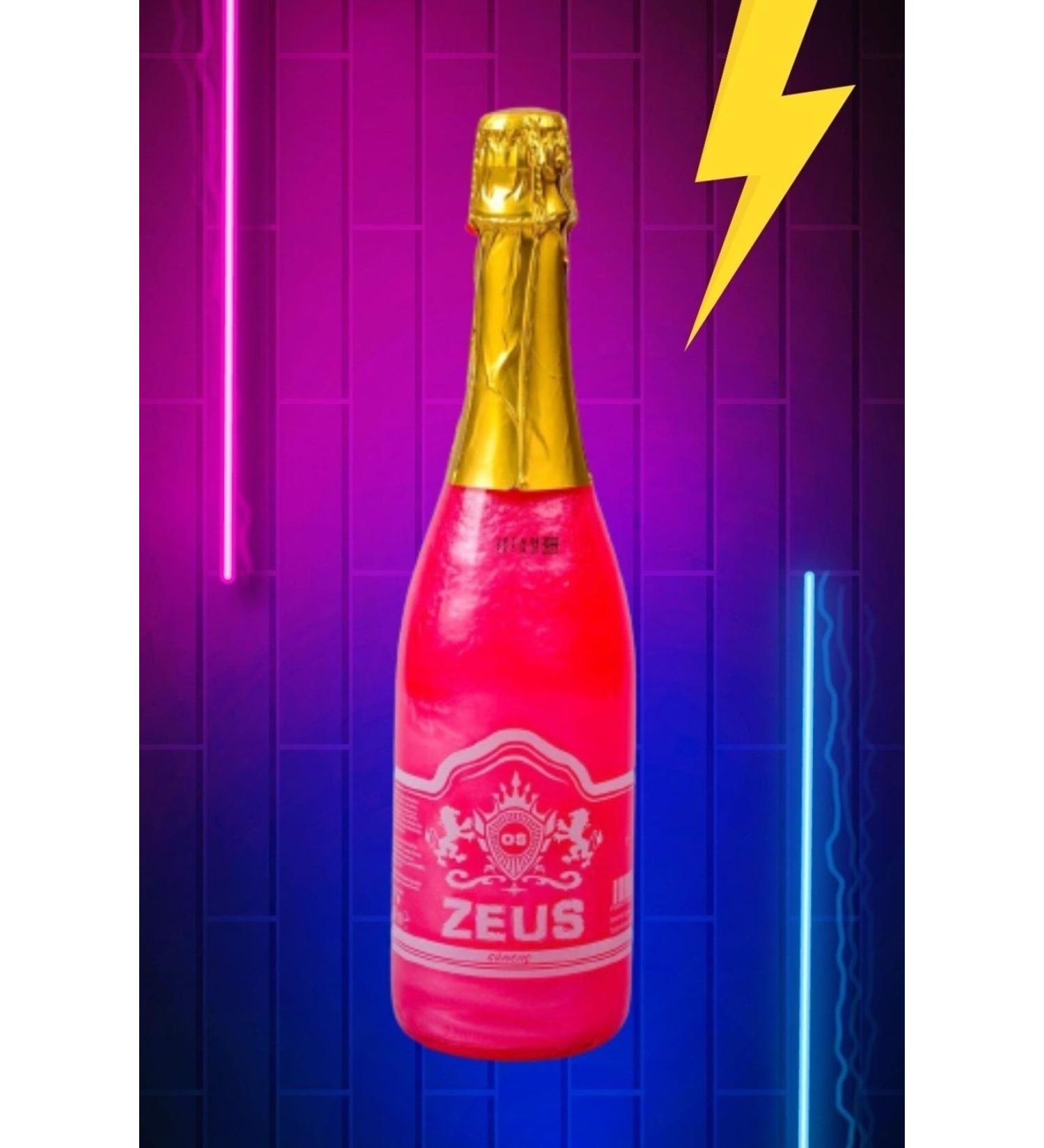 OS ZEUS Non-Alcoholic Sparkling Champagne* Strawberry Flavored