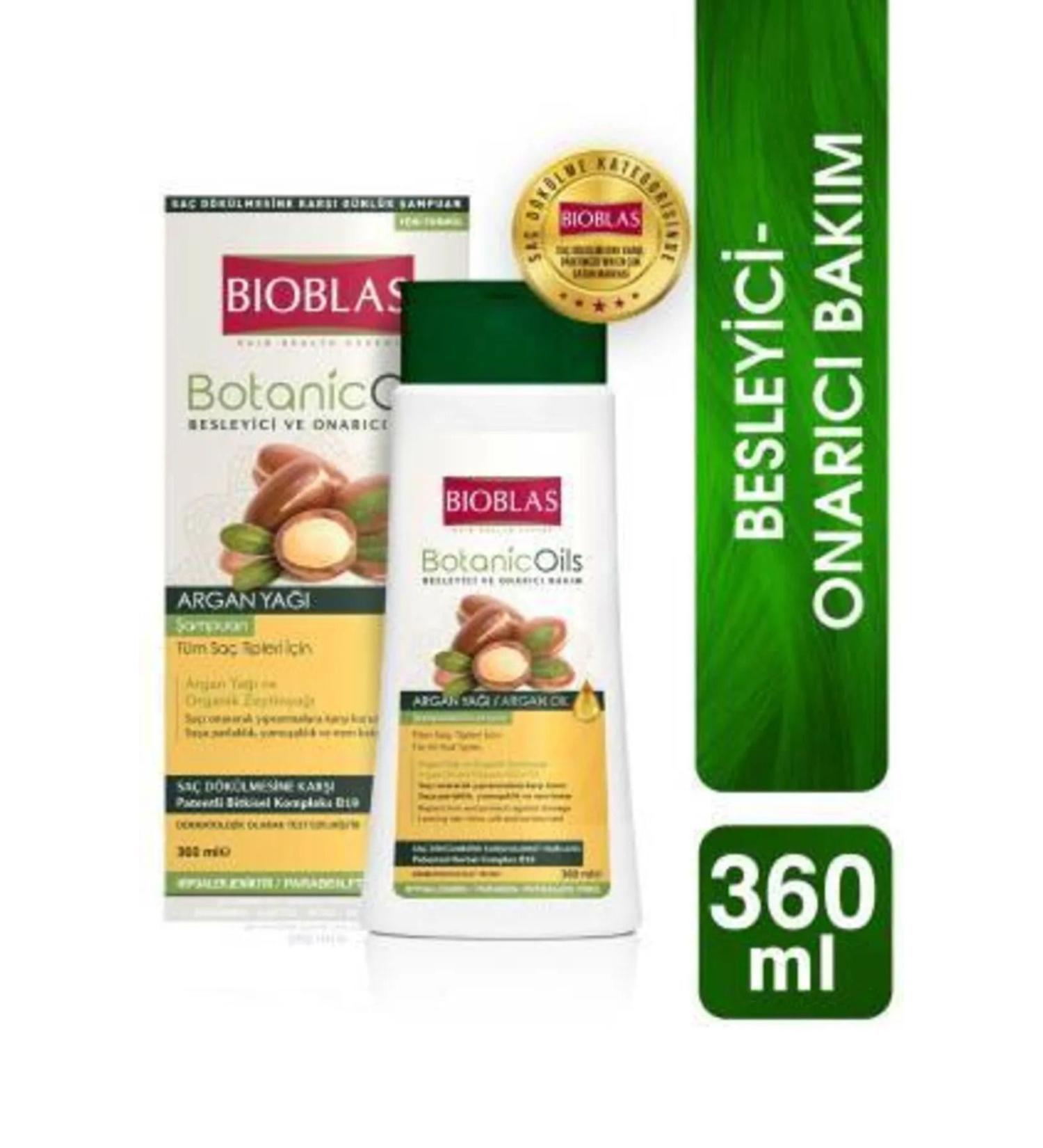 Bioblas Botanic Oils Garlic Shampoo 360 Mle 8-Piece - Unscented