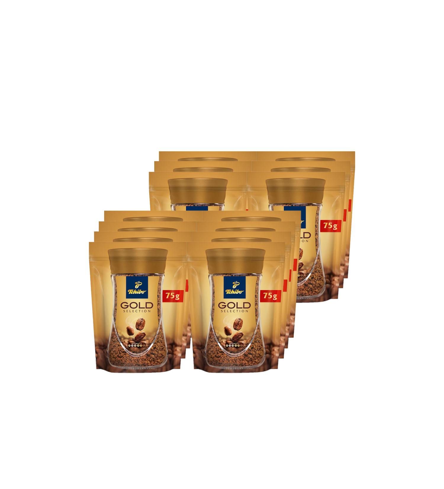 Tchibo Gold Selection Instant Coffee Economic Pack 14 x 75 g