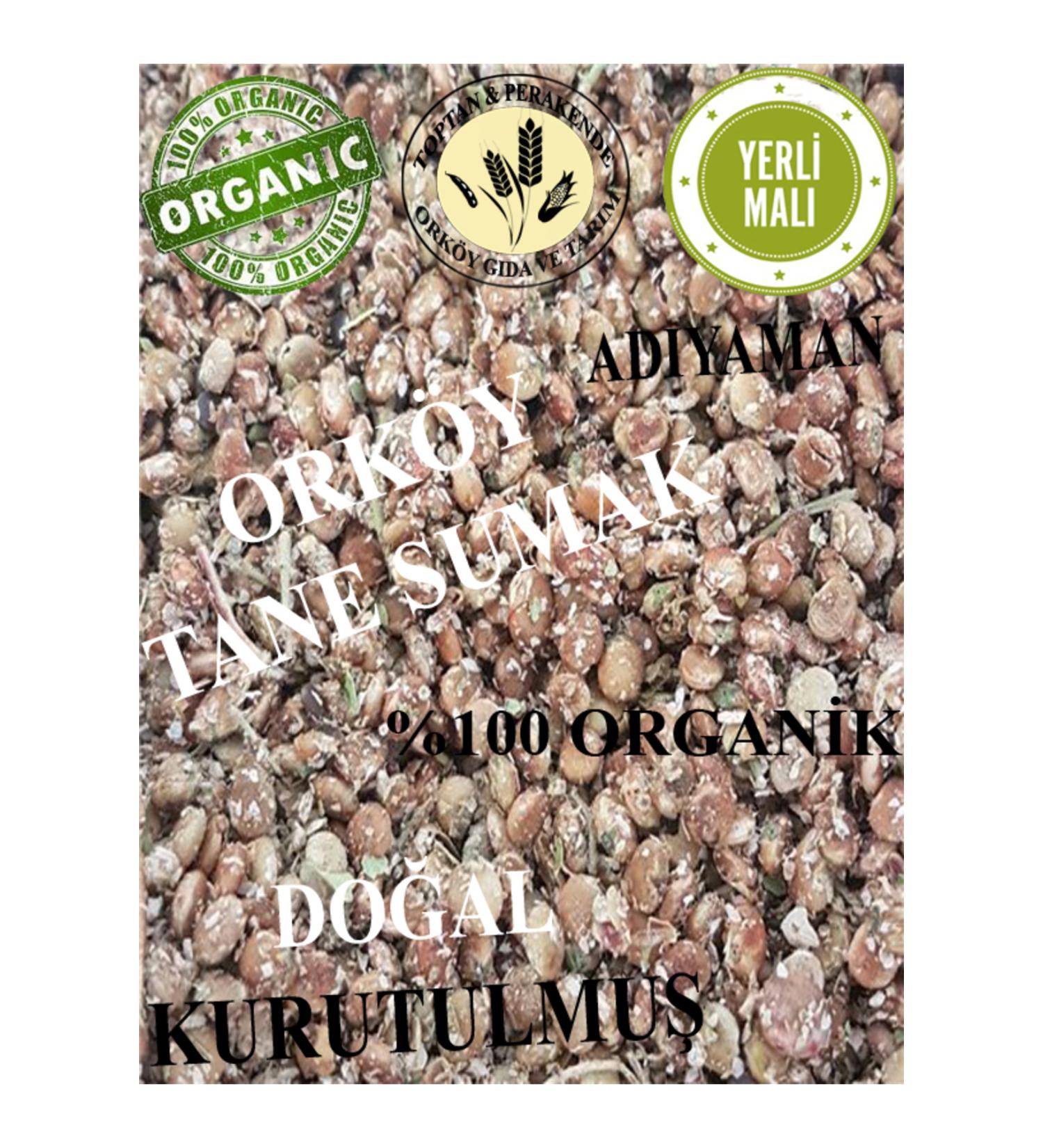 SelenCo Ork y- Completely Natural Organic New Crop Grain Sumac 1kg
