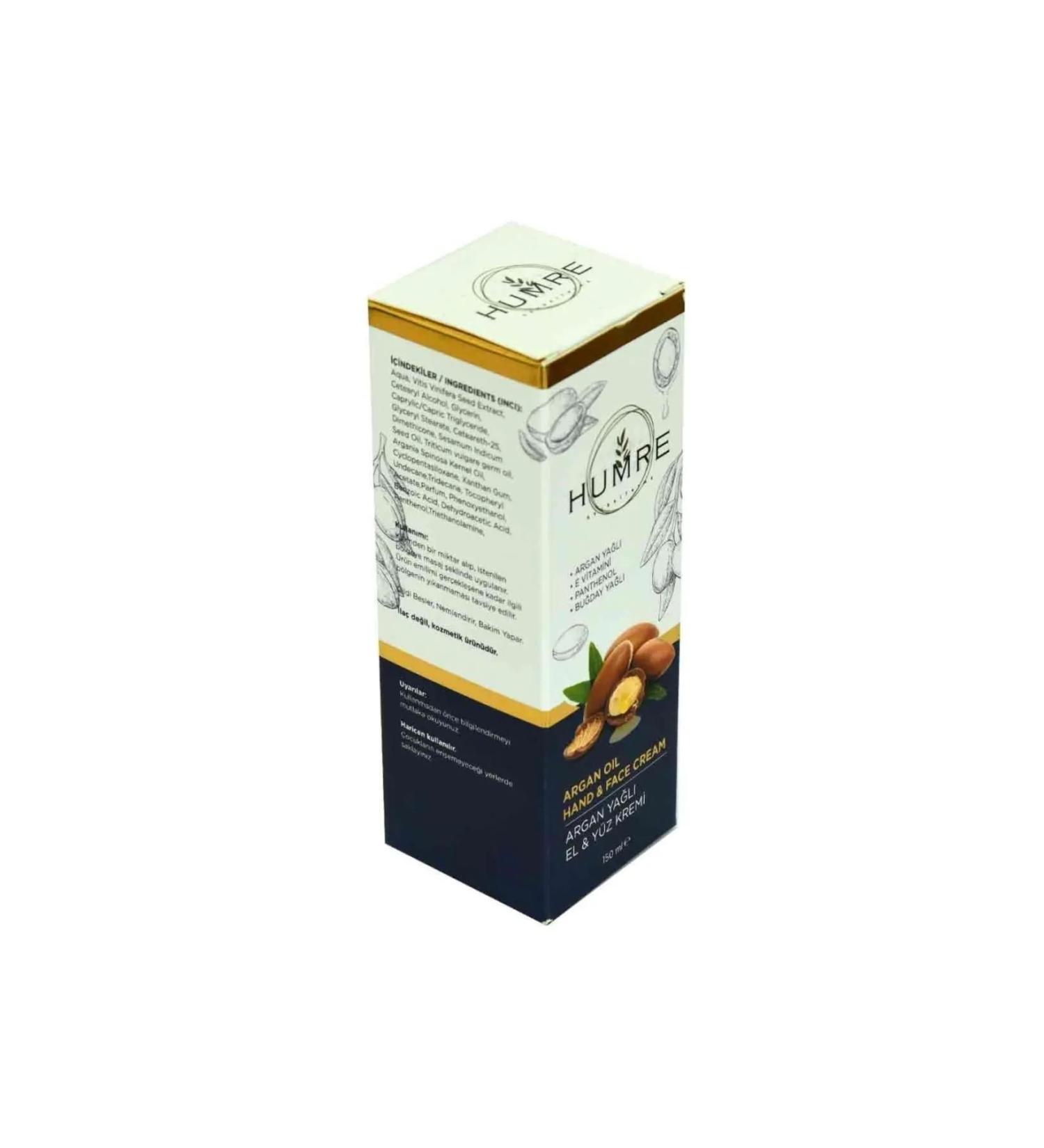 HUMRE Argan Oil Hand and Face Cream (130 ml)