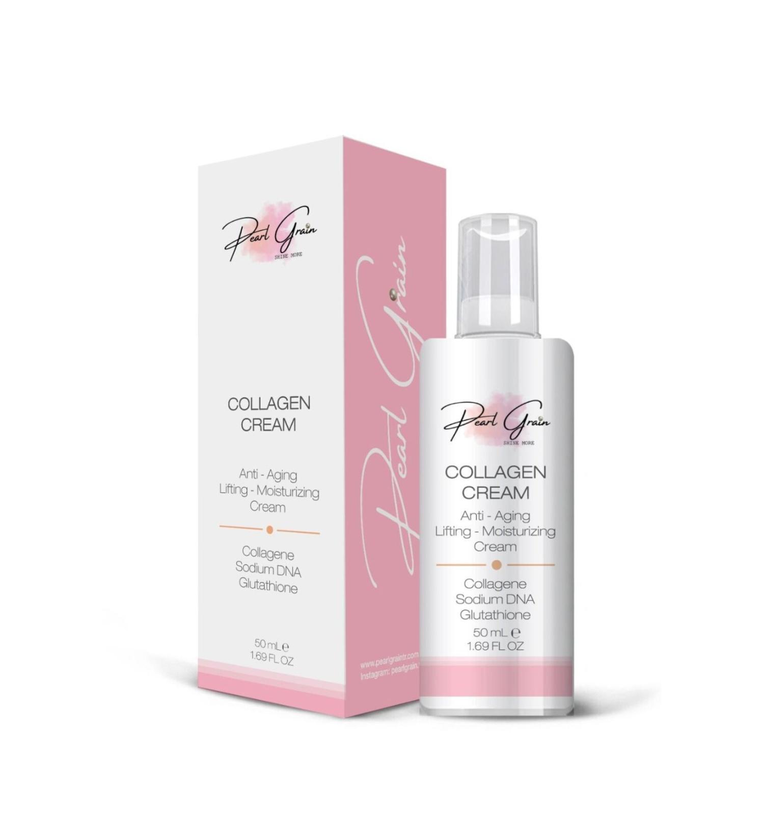 PEARL GRA N SH NE MORE Pearl Grain Award Series Collagen Cream 50 ml - Buy Online on GoSupps.com
