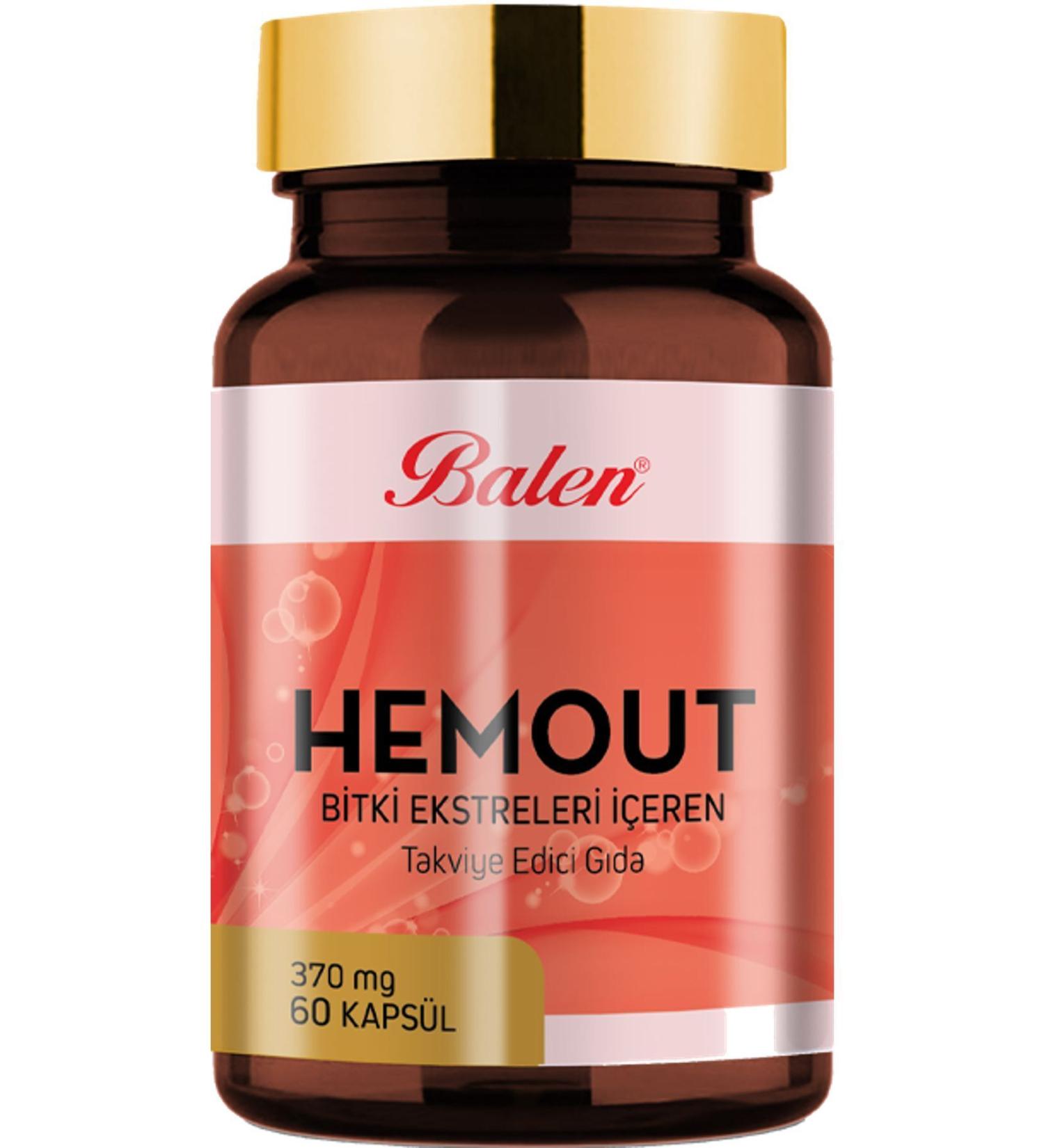 Balen Hemout 60 Capsules Containing Plant Extracts
