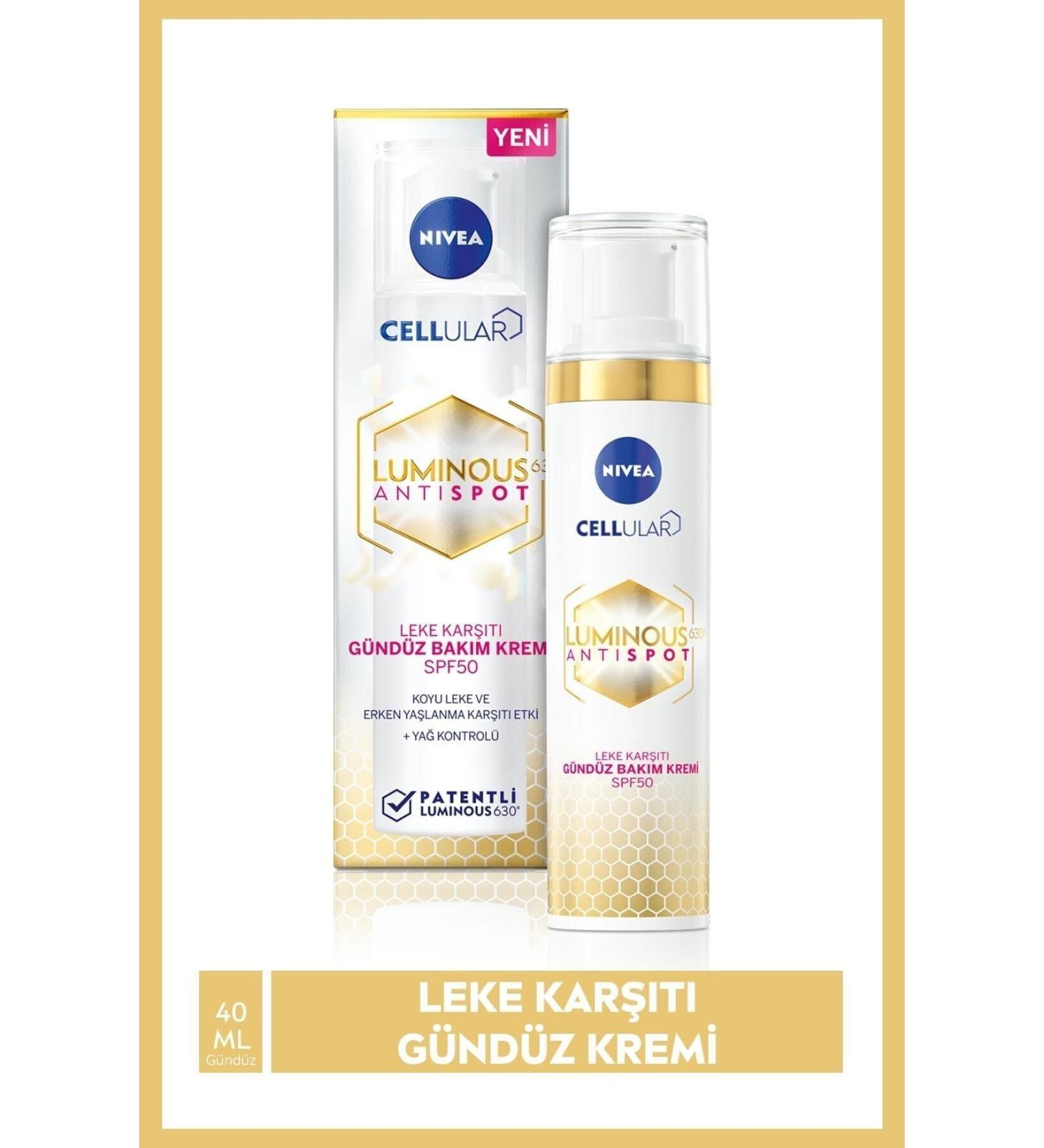 NIVEA Luminous630 Anti-Spot Day Nourishing Care Cream 40ml Gk 56789 - Buy Online on GoSupps.com