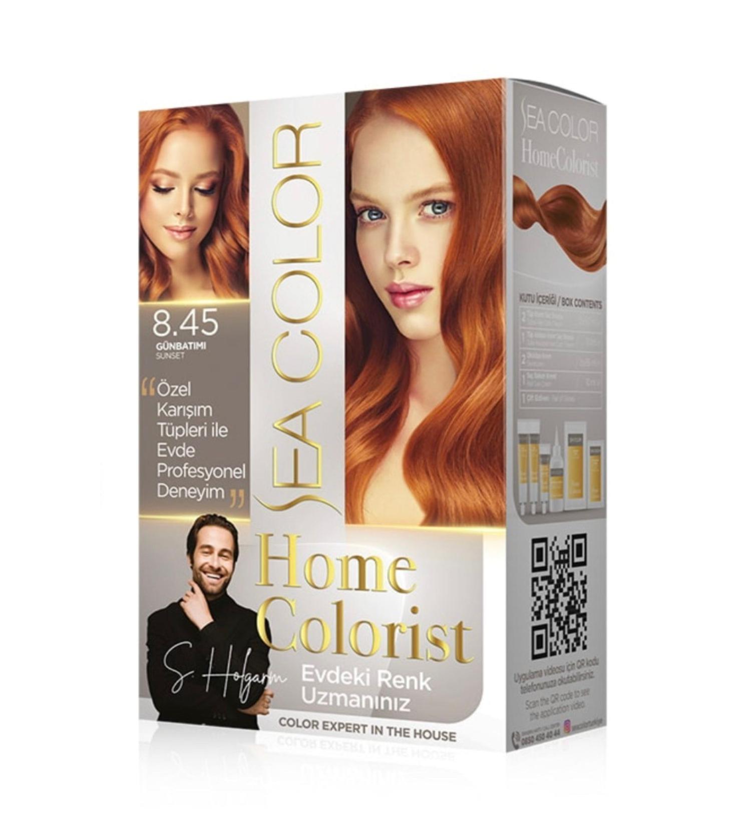 Sea Color Homecolorist 8.45 Sunset Hair Dye