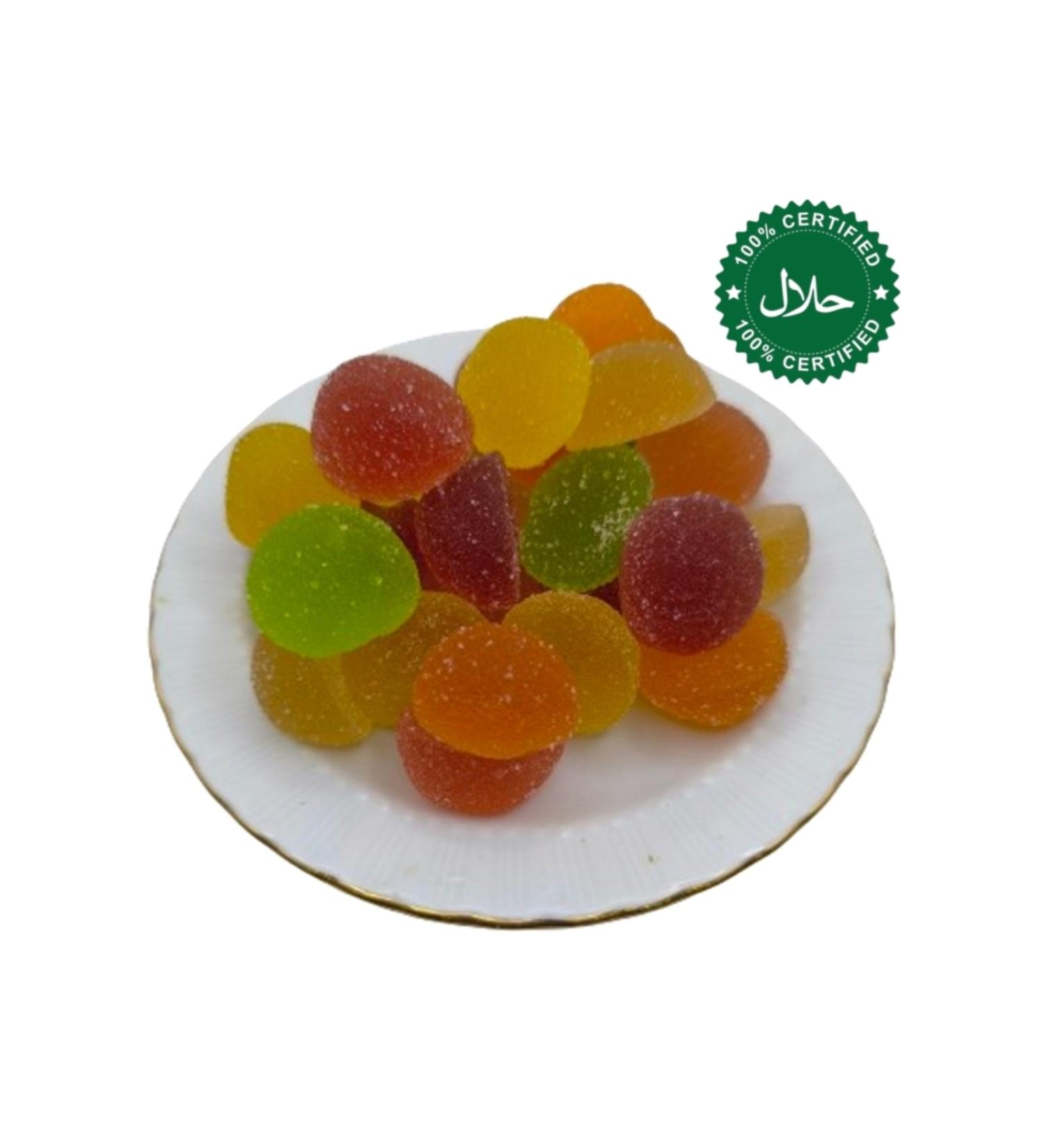 bakkal hasan jelly fruit round 1 kg - Bakkal Hasan