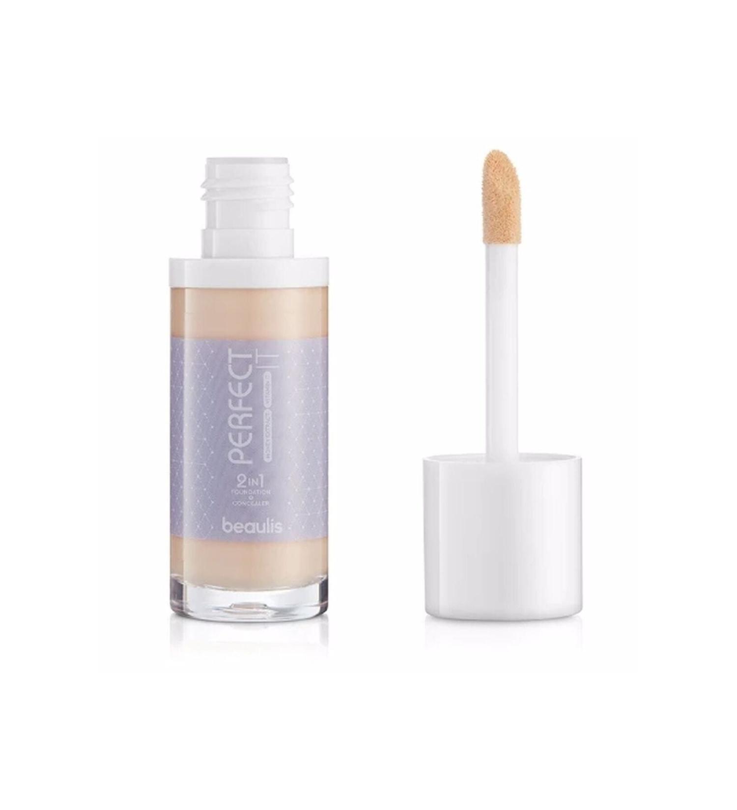 beaulis Perfect It 2 In 1 Foundation Concealer 131 Ivory - Buy Online on GoSupps.com