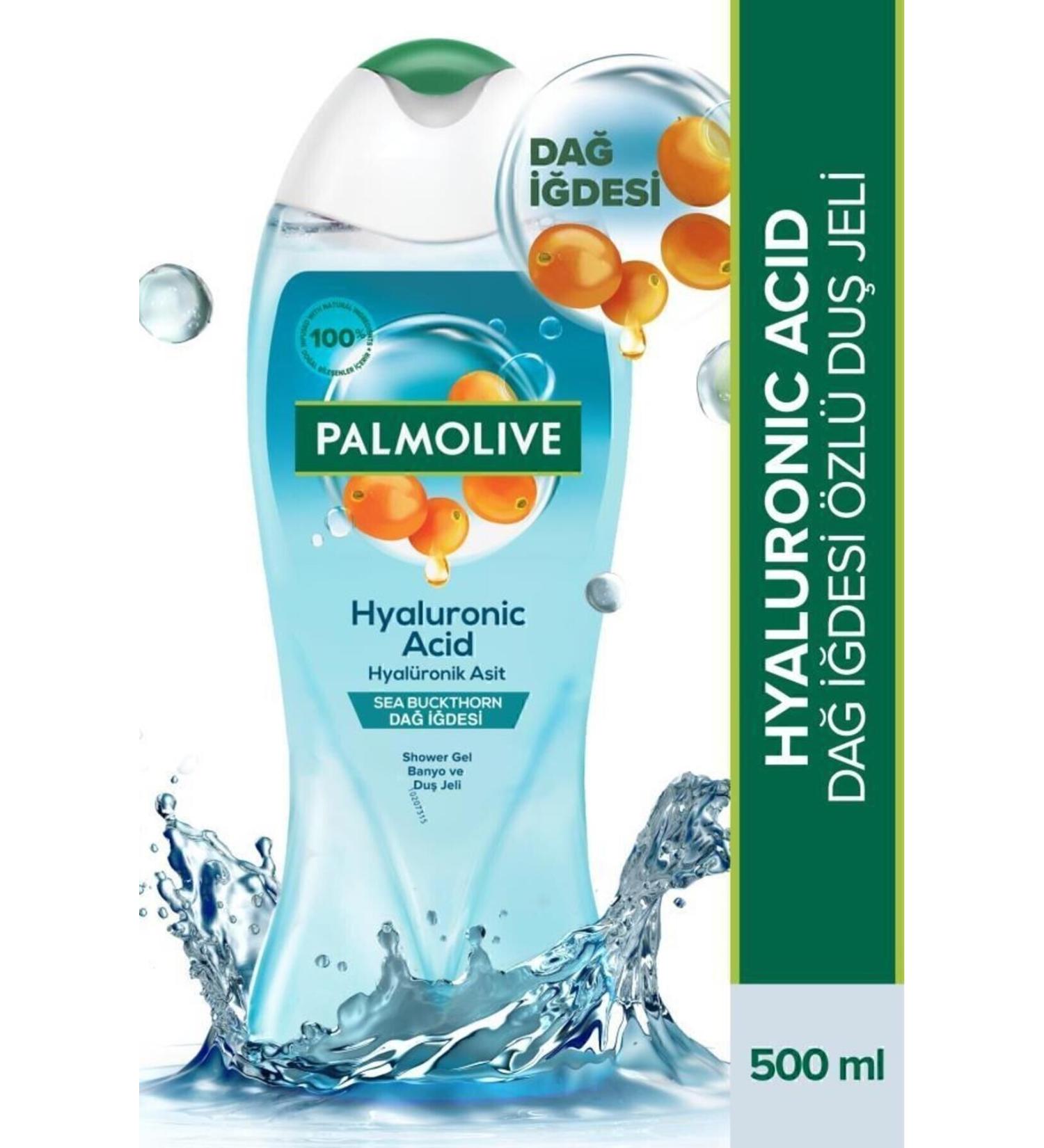 Palmolive Hyaluronic Acid Natural Mountain Ides Essence Moisturizing Bath and Shower Gel 500 ml - Buy Online on GoSupps.com