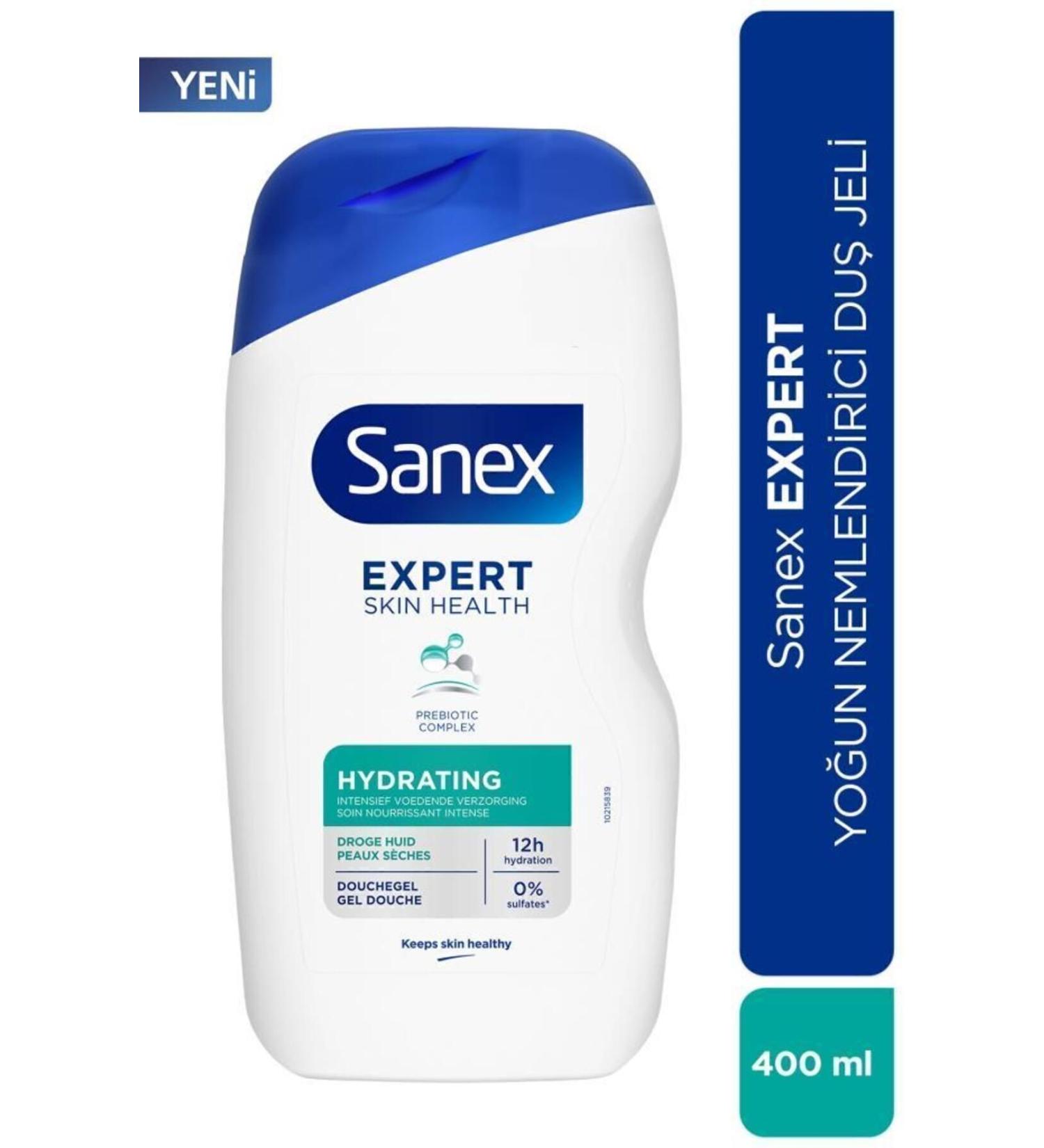 Sanex Expert Intensive Moisturizing 400 ml Shower Gel - Buy Online on GoSupps.com