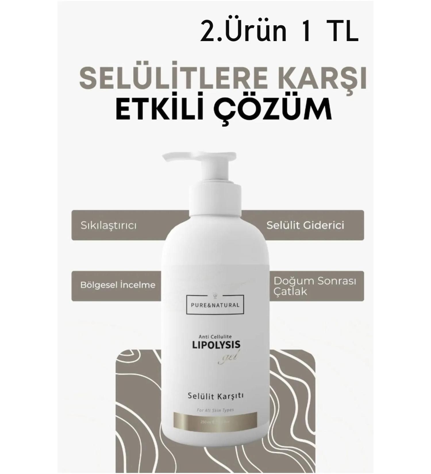 PureandNatural Lipolysis Effective Cellulite and Stretch Mark Gel - Buy Online on GoSupps.com