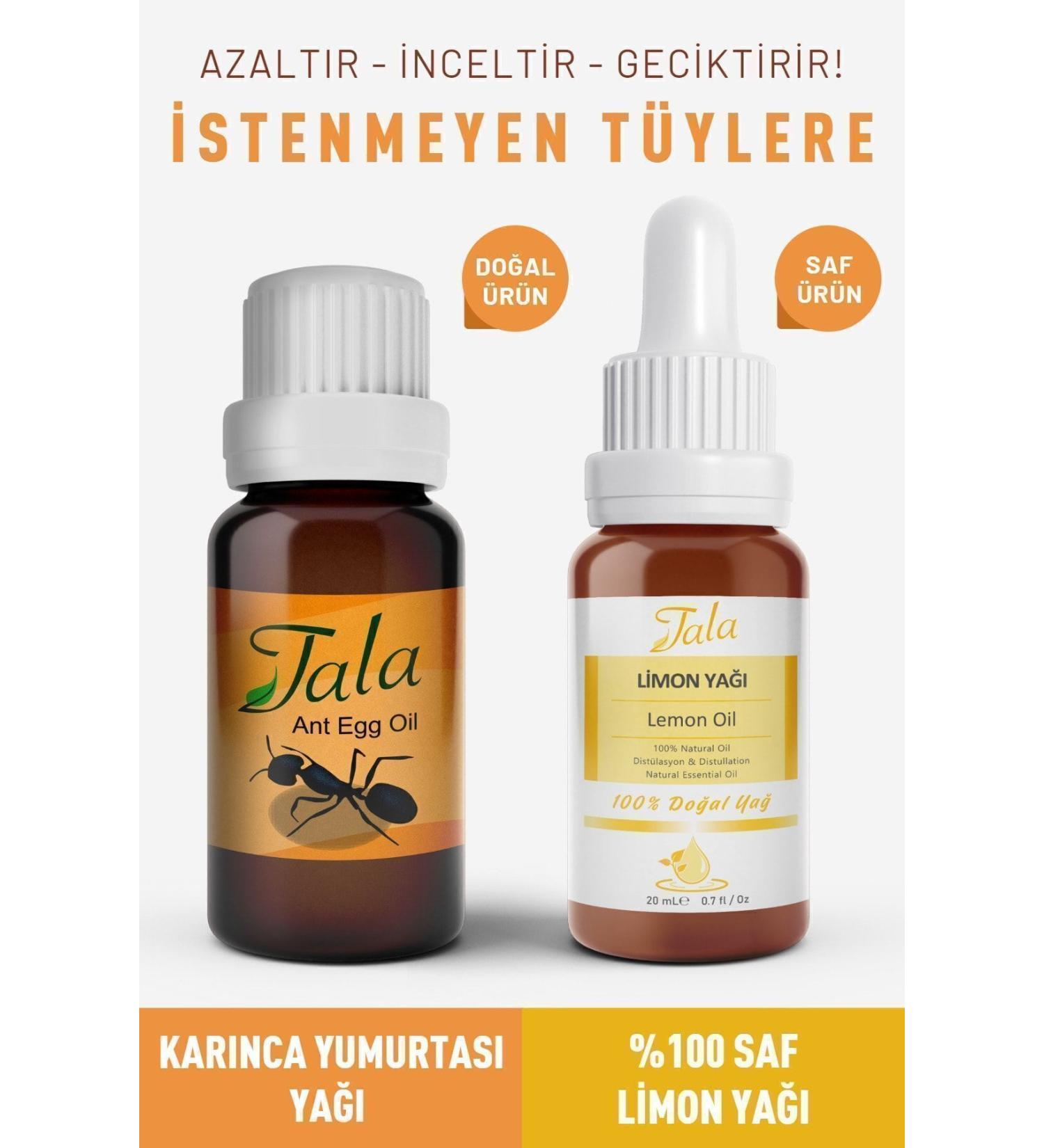 Tala Hair Removal Hair Reducer Ant Egg Oil 0 Pure Lemon Oil Hair Thinning