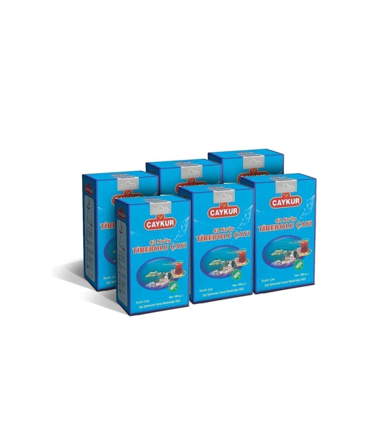 aykur No. 42 Tirebolu Black Loose Tea 6 X 500 G