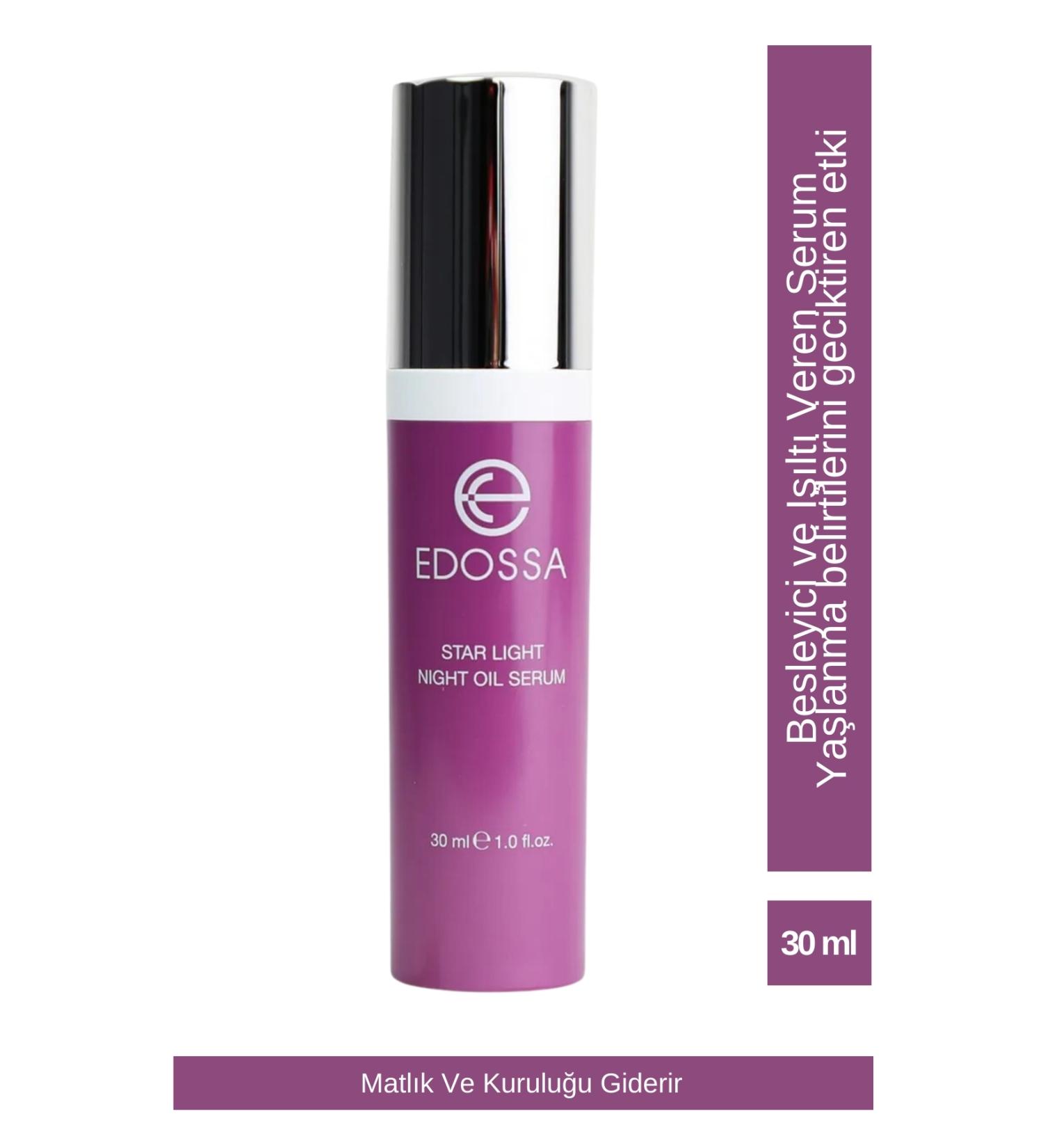 EDOSSA COSMETIC Star Light Night Oil Serum Anti-Aging Nourishing and Shining Night Serum 30 ml