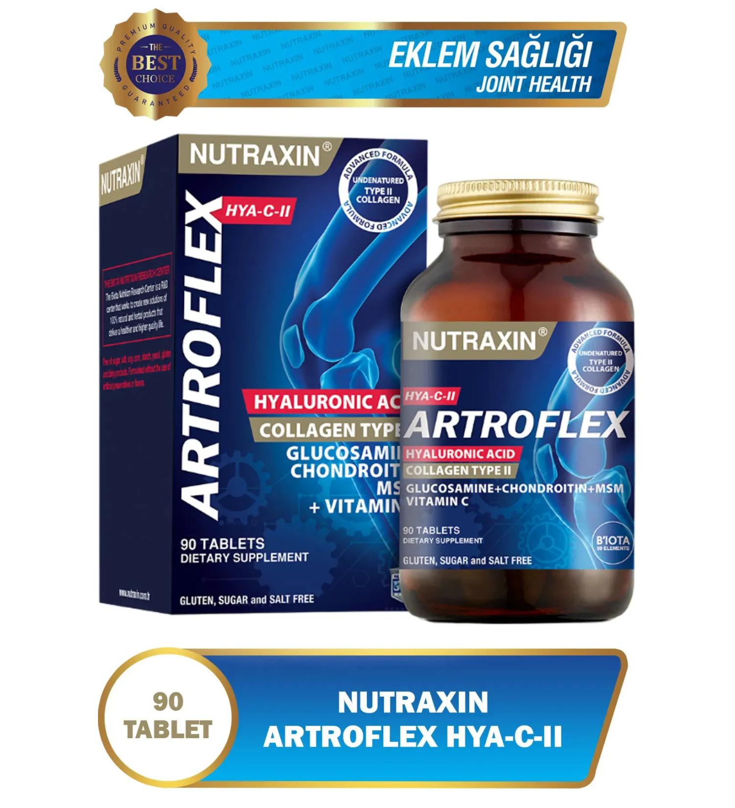 Nutraxin Artroflex - Glucosamine Food Supplement 90 Tablets 2 Pack - Buy Online on GoSupps.com