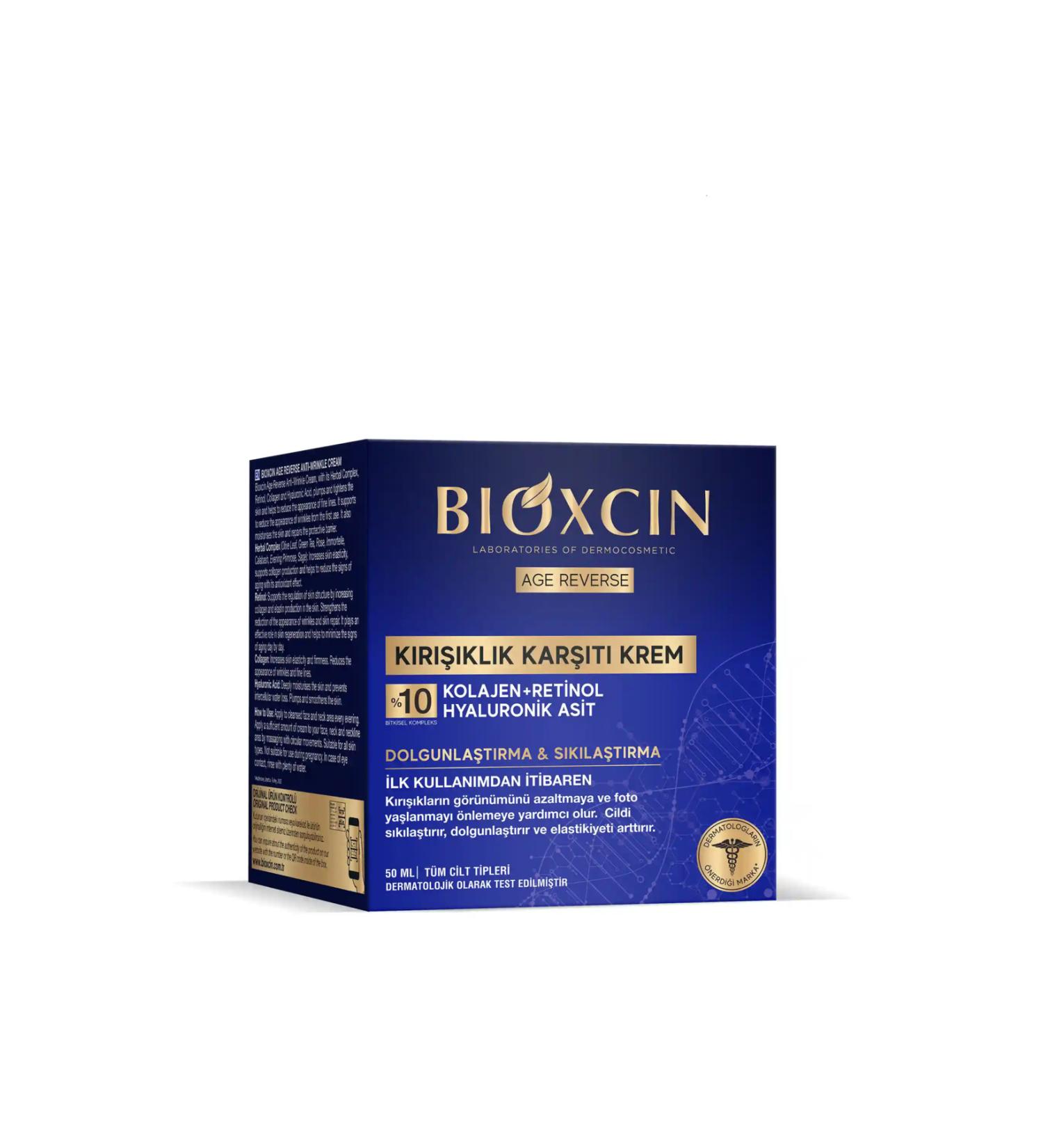 Bioxcin Age Reverse - Anti-Wrinkle Cream - Buy Online on GoSupps.com