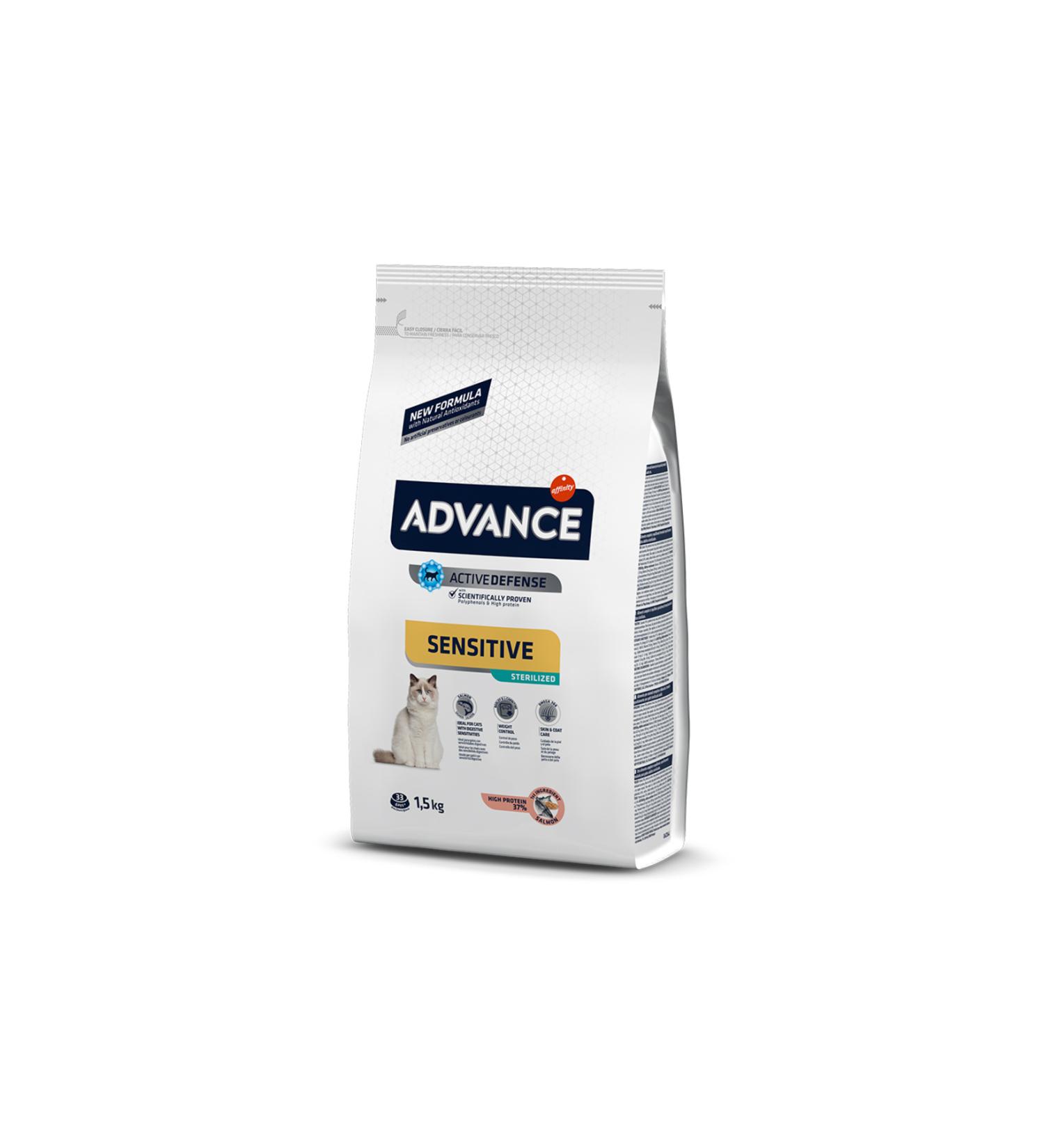 Advance Cat Sterilized Salmon Sensitive 1.5 Kg 353067