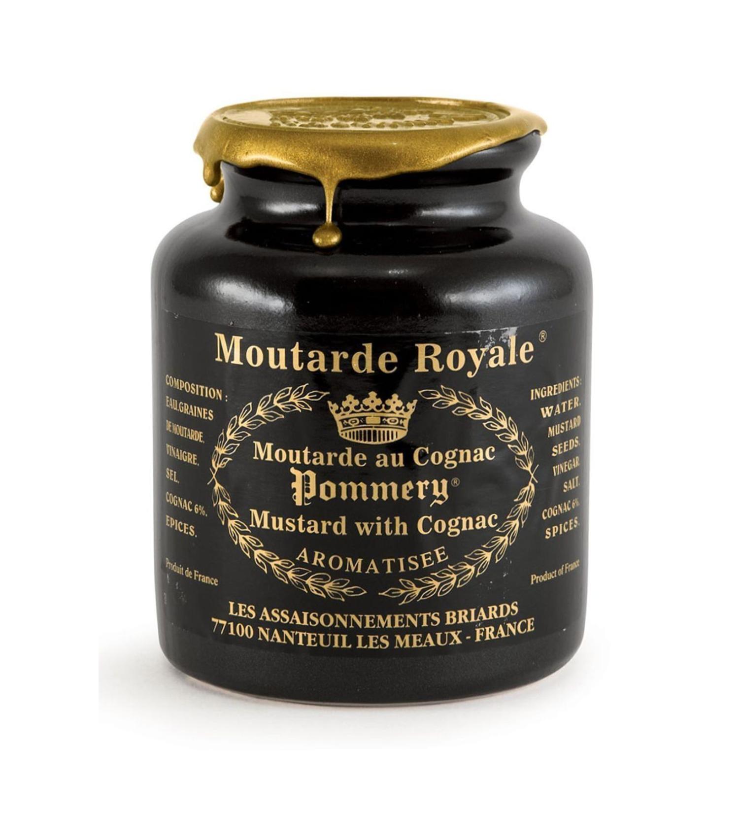 Pommery Merry's Moutarde Royale Gourmet Cognac Mustard 500 gr