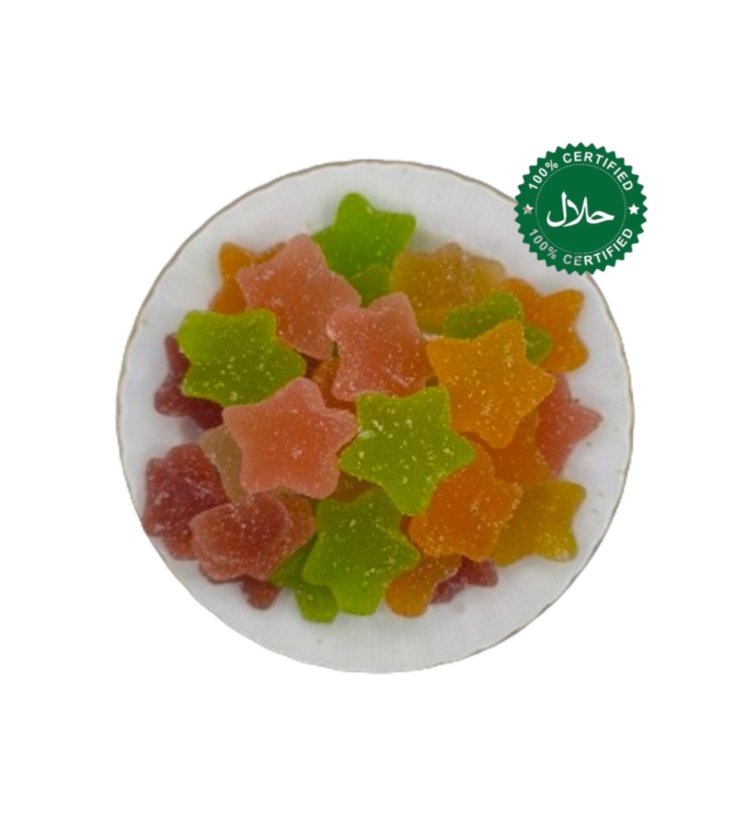 grocer Hasan Jelly Fruit Star 500 gr - Grocer Hasan