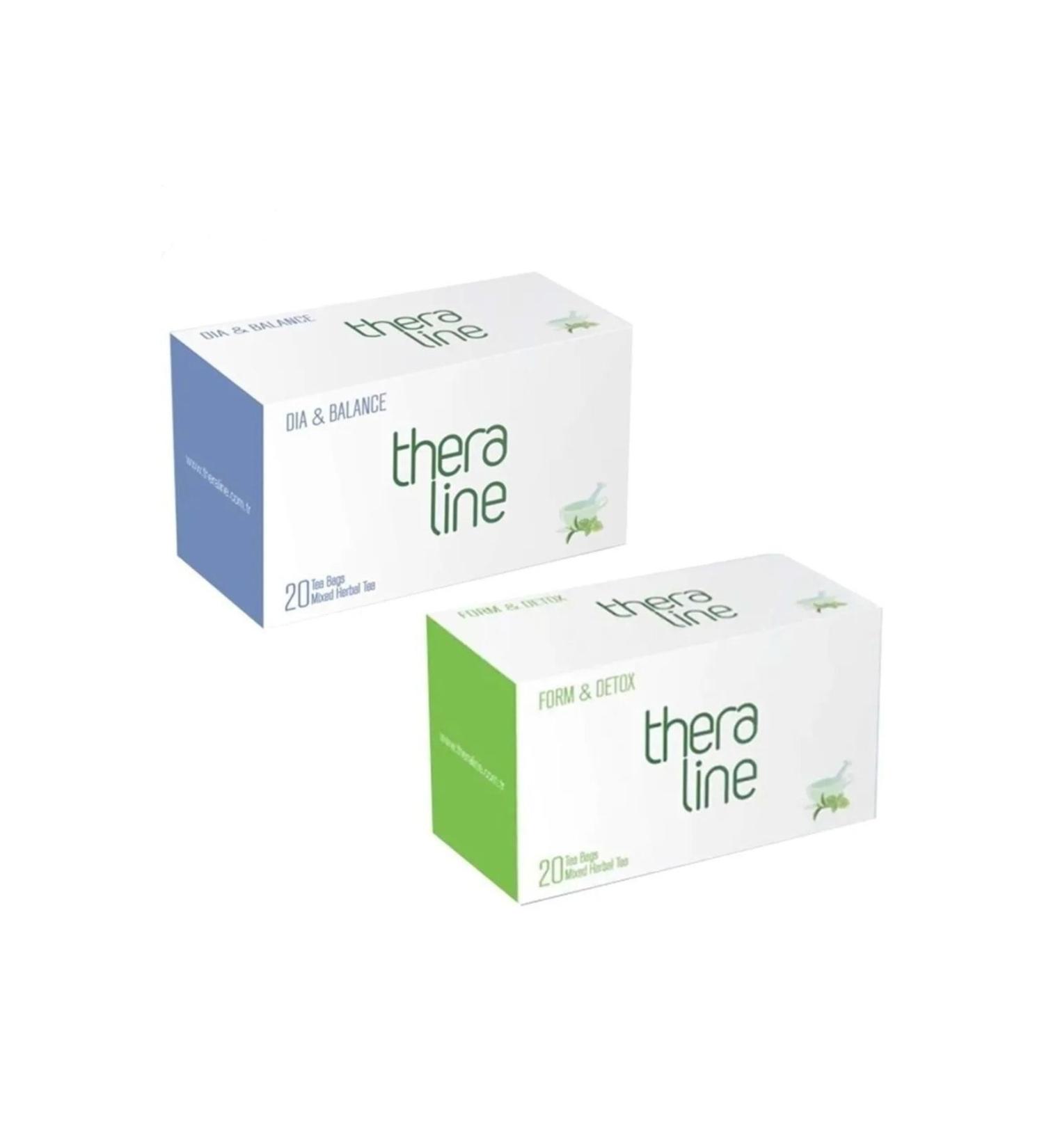 Theraline Dia Balance + Form Detox Tea
