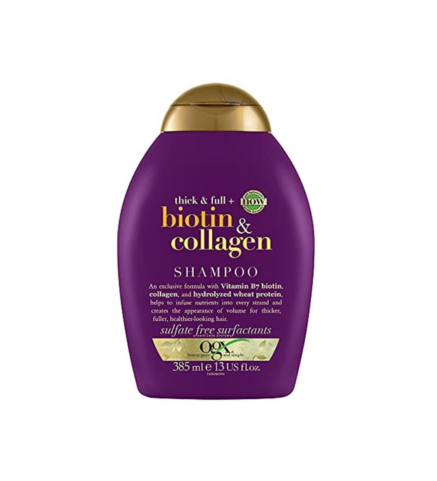 OGX Plumping Biotin & Collagen Shampoo 385 ml - Buy Online on GoSupps.com