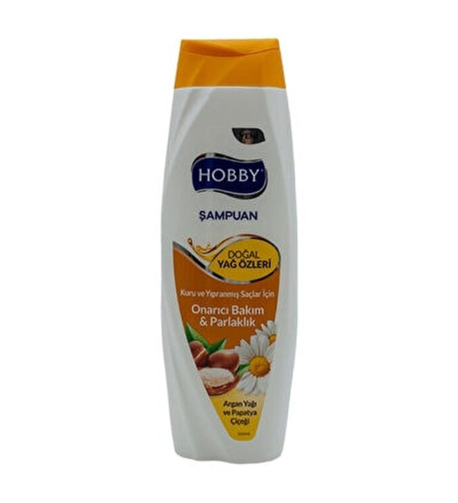 Hobby Shampoo Argan Chamomile 500ml X 12 Pieces